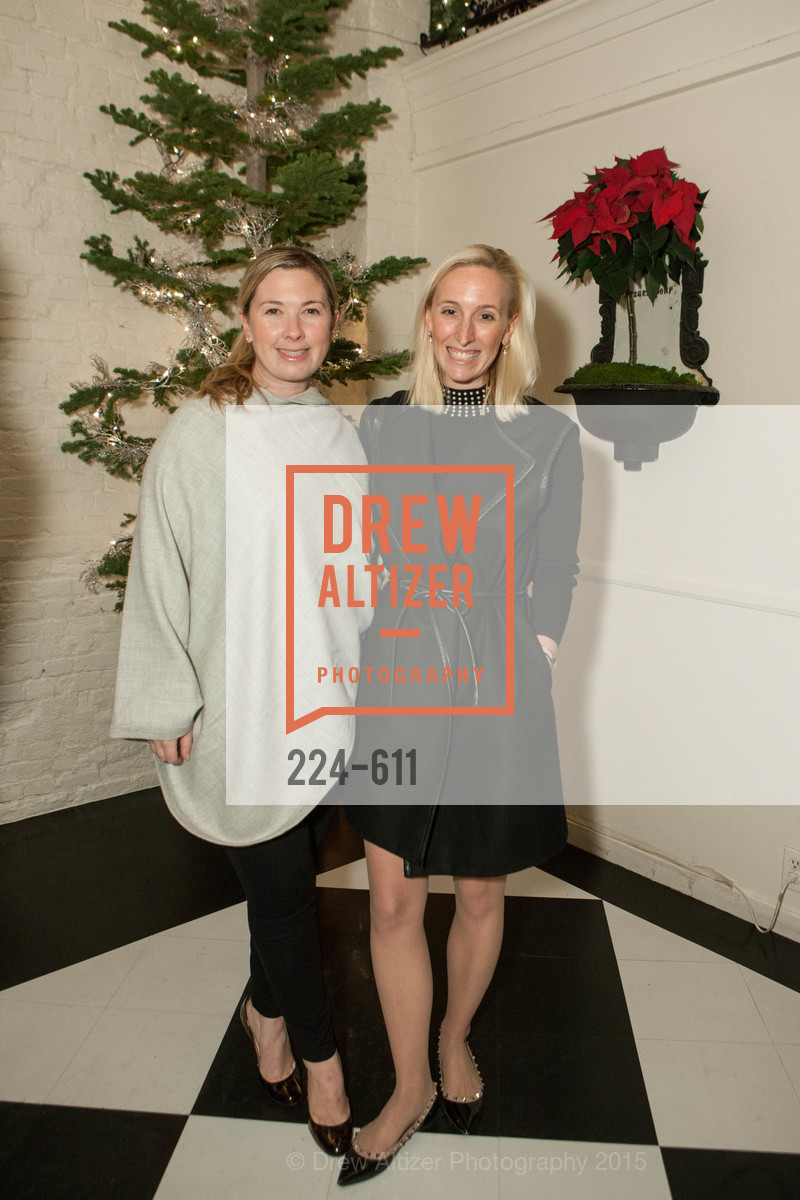 Michelle Harris, Maria Hemphill, San Francisco Ballet Auxiliary's Gala Launch party hosted by La Perla., VILLA TAVERA. 27 HOTALING PLACE, December 1st, 2015, Photo #224-611 Michelle Harris, Maria Hemphill, Photo #224-611