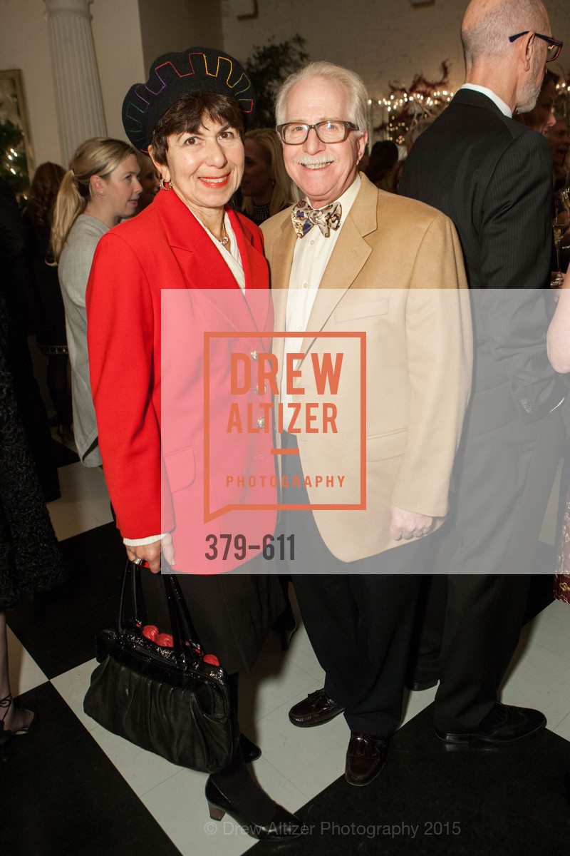 Jan Newman, Bob Newman, San Francisco Ballet Auxiliary's Gala Launch party hosted by La Perla., VILLA TAVERA. 27 HOTALING PLACE, December 1st, 2015, Photo #379-611 Jan Newman, Bob Newman, Photo #379-611