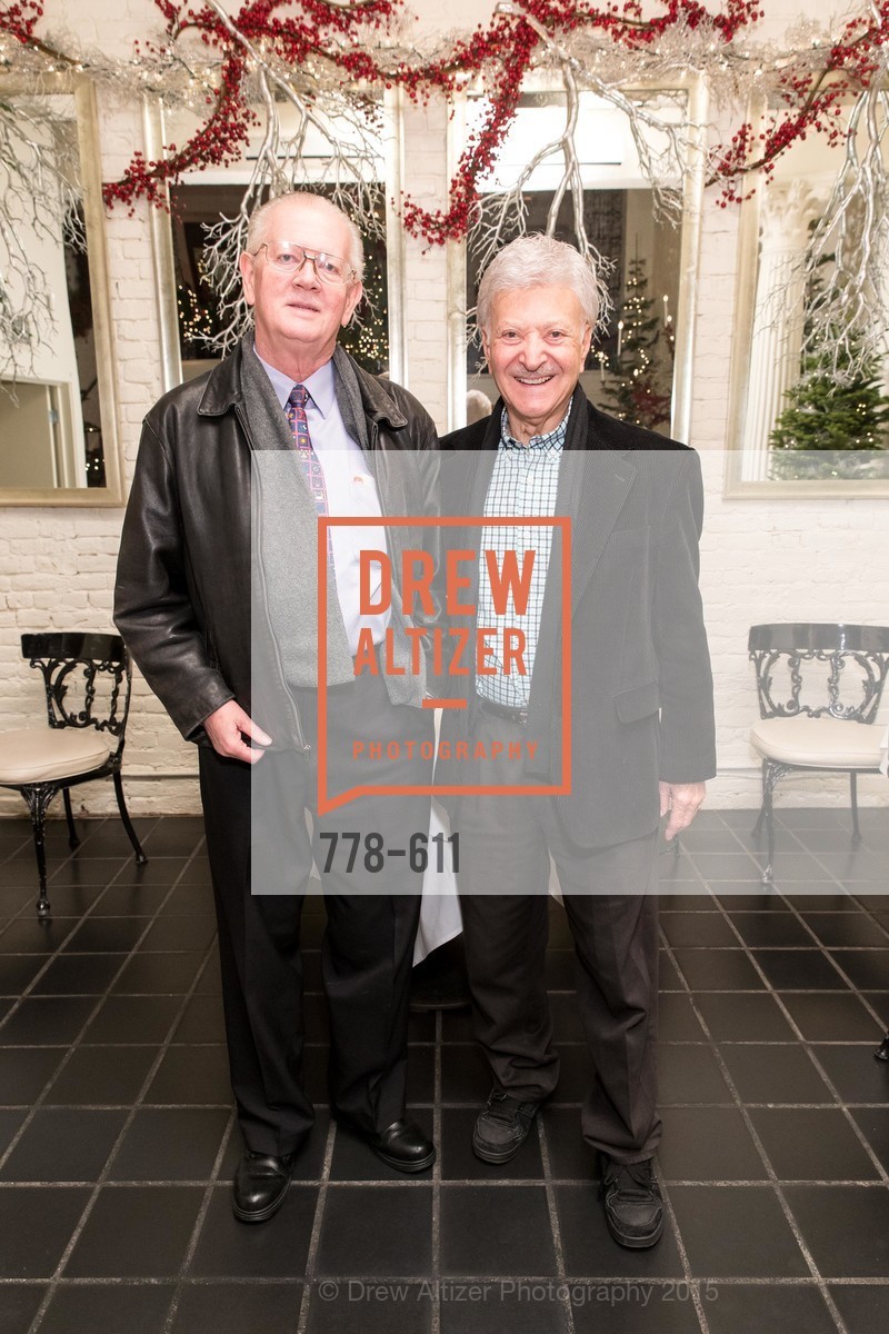 Tom Foutch, Milton Mosk, San Francisco Ballet Auxiliary's Gala Launch party hosted by La Perla., VILLA TAVERA. 27 HOTALING PLACE, December 1st, 2015, Photo #778-611 Tom Foutch, Milton Mosk, Photo #778-611