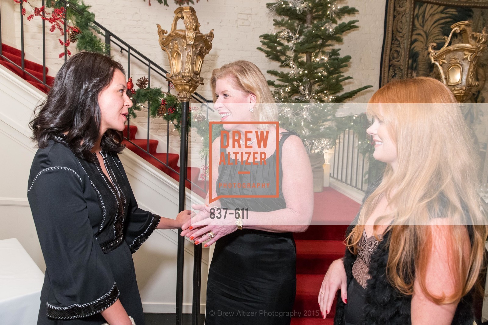 Phoebe Mireles, Jennifer Brandenburg, Lynn Yeager, San Francisco Ballet Auxiliary's Gala Launch party hosted by La Perla., VILLA TAVERA. 27 HOTALING PLACE, December 1st, 2015, Photo #837-611 Phoebe Mireles, Jennifer Brandenburg, Lynn Yeager, Photo #837-611