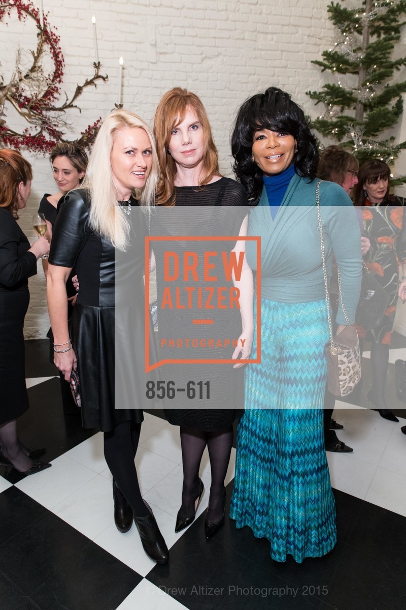 Maria Ralph, Brenda Leff, Michelle Renee, San Francisco Ballet Auxiliary's Gala Launch party hosted by La Perla., VILLA TAVERA. 27 HOTALING PLACE, December 1st, 2015,Drew Altizer, Drew Altizer Photography, full-service agency, private events, San Francisco photographer, photographer california