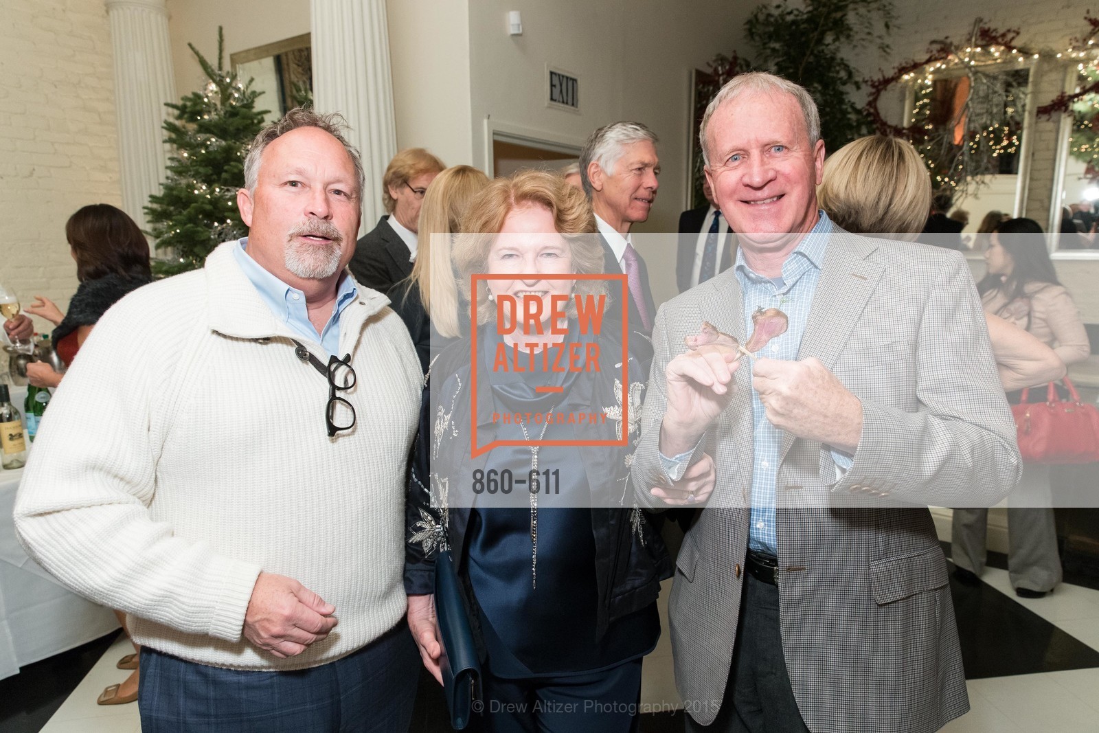 MIles Woodlief, Rene Hollins, Brian Hollins, San Francisco Ballet Auxiliary's Gala Launch party hosted by La Perla., VILLA TAVERA. 27 HOTALING PLACE, December 1st, 2015,Drew Altizer, Drew Altizer Photography, full-service event agency, private events, San Francisco photographer, photographer California