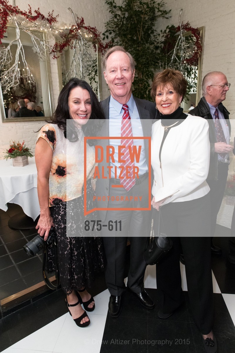 Deborah Taylor, Charlie Thornton, Suzanne Thornton, San Francisco Ballet Auxiliary's Gala Launch party hosted by La Perla., VILLA TAVERA. 27 HOTALING PLACE, December 1st, 2015, Photo #875-611 Deborah Taylor, Charlie Thornton, Suzanne Thornton, Photo #875-611