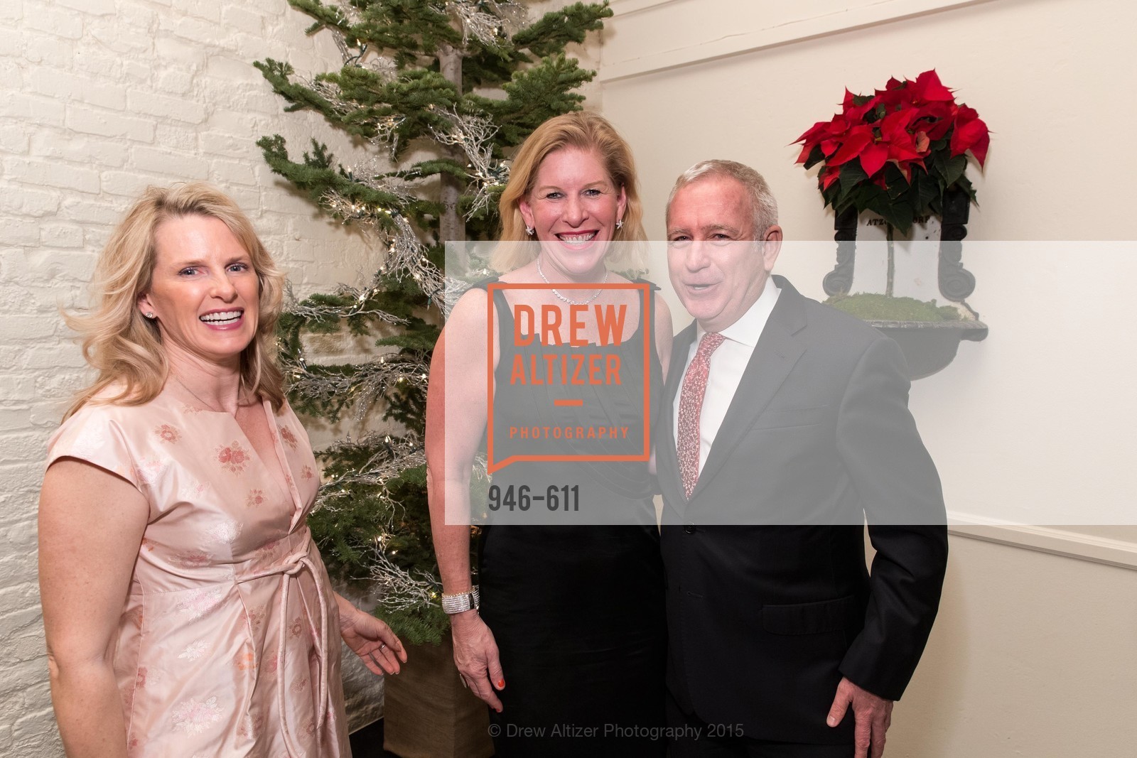 Marie Hurabiell, Jennifer Brandeburg, Glenn McCoy, San Francisco Ballet Auxiliary's Gala Launch party hosted by La Perla., VILLA TAVERA. 27 HOTALING PLACE, December 1st, 2015,Drew Altizer, Drew Altizer Photography, full-service event agency, private events, San Francisco photographer, photographer California