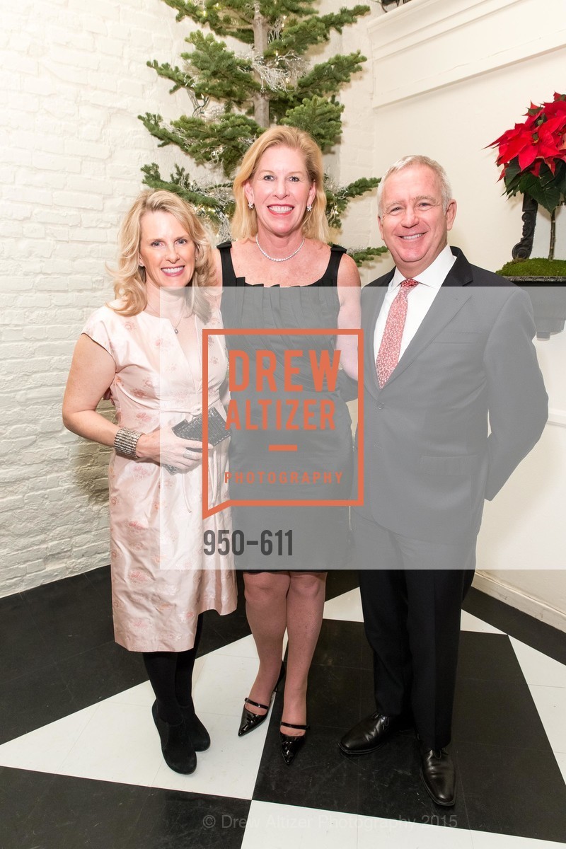 Marie Hurabiell, Jennifer Brandeburg, Glenn McCoy, San Francisco Ballet Auxiliary's Gala Launch party hosted by La Perla., VILLA TAVERA. 27 HOTALING PLACE, December 1st, 2015,Drew Altizer, Drew Altizer Photography, full-service agency, private events, San Francisco photographer, photographer california