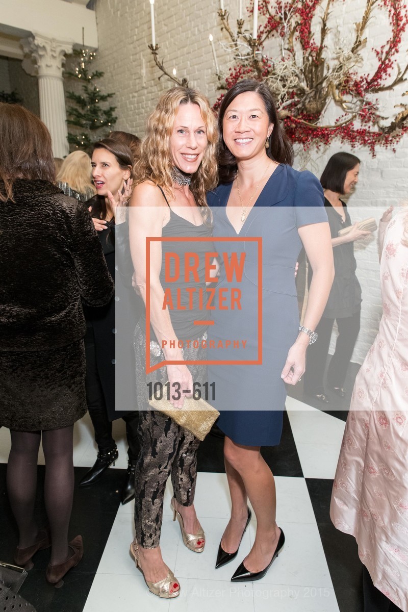 Melissa Barber, Christine Leong Connors, San Francisco Ballet Auxiliary's Gala Launch party hosted by La Perla., VILLA TAVERA. 27 HOTALING PLACE, December 1st, 2015,Drew Altizer, Drew Altizer Photography, full-service agency, private events, San Francisco photographer, photographer california