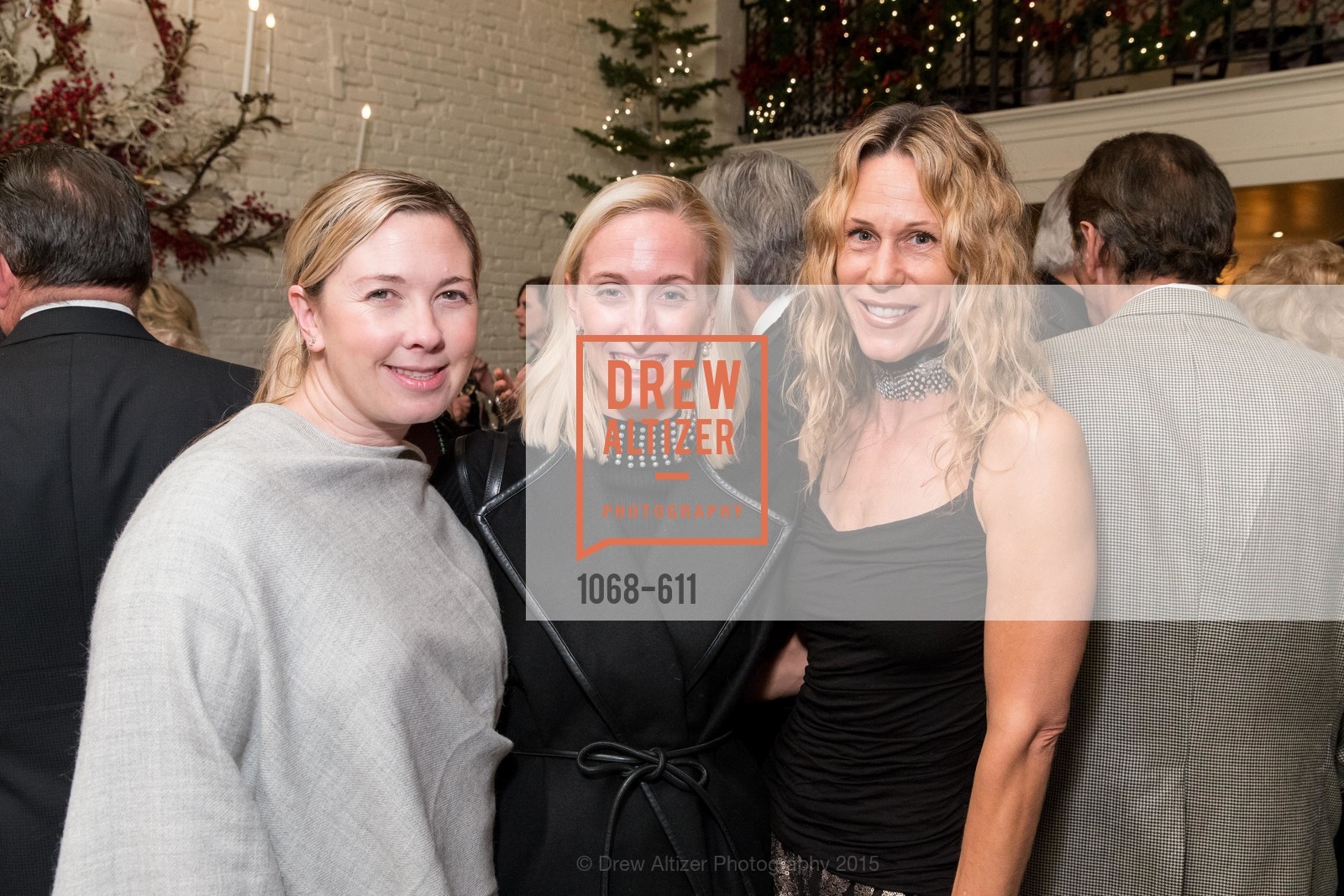 Michelle Harris, Maria Hemphill, Melissa Barber, San Francisco Ballet Auxiliary's Gala Launch party hosted by La Perla., VILLA TAVERA. 27 HOTALING PLACE, December 1st, 2015,Drew Altizer, Drew Altizer Photography, full-service agency, private events, San Francisco photographer, photographer california