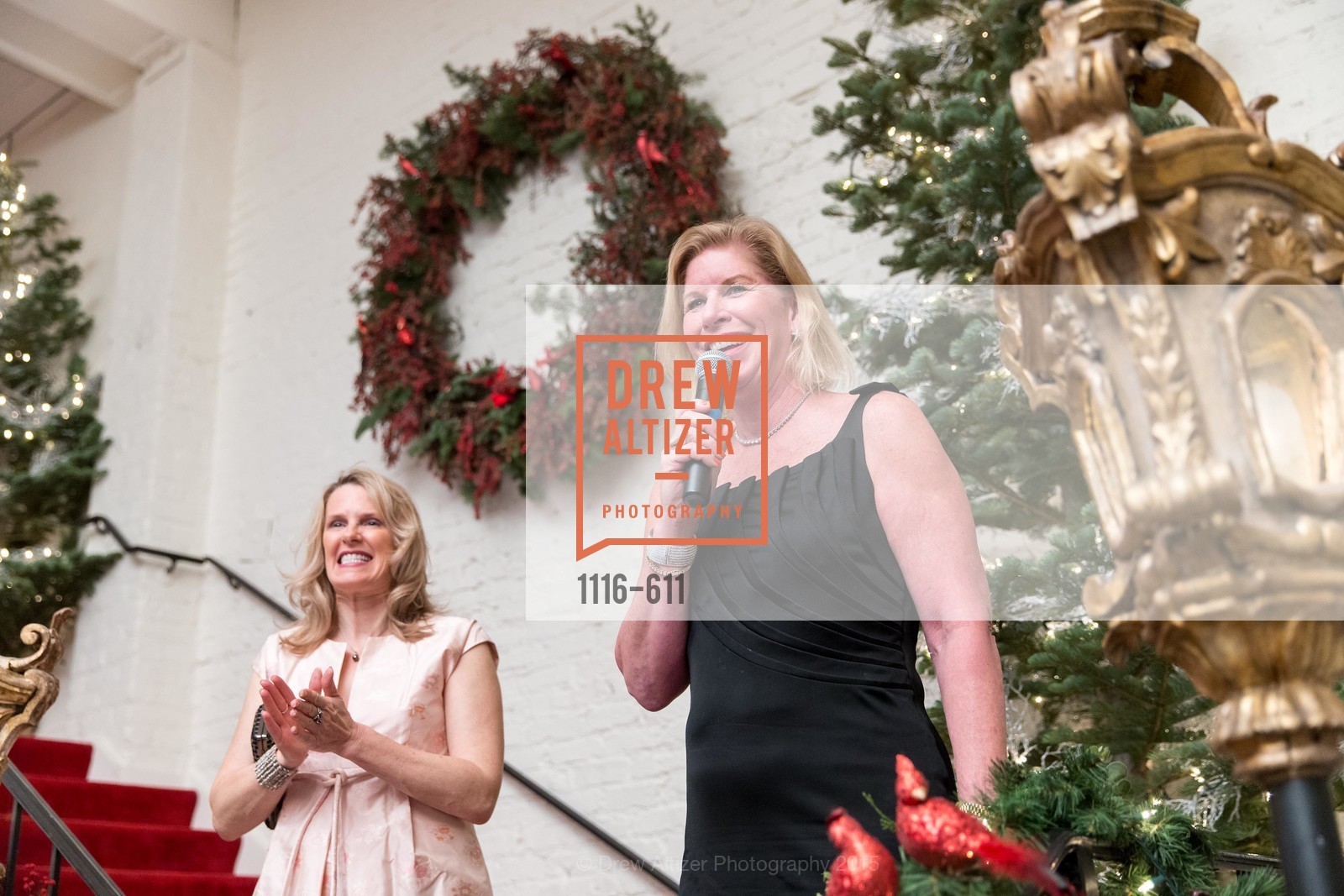 Marie Hurabiell, Jennifer Brandenburg, San Francisco Ballet Auxiliary's Gala Launch party hosted by La Perla., VILLA TAVERA. 27 HOTALING PLACE, December 1st, 2015, Photo #1116-611 Marie Hurabiell, Jennifer Brandenburg, Photo #1116-611