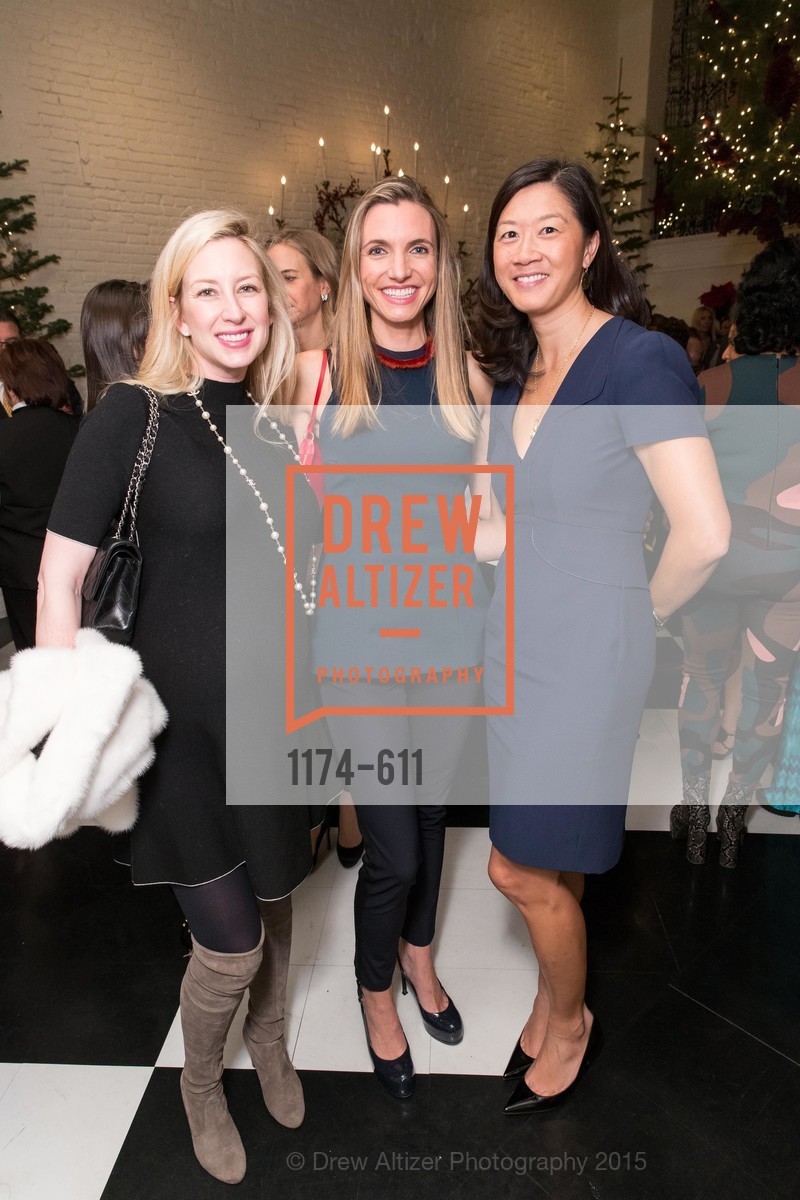 Lydia Bergman, Marisa Avansino, Christine Leong Connors, San Francisco Ballet Auxiliary's Gala Launch party hosted by La Perla., VILLA TAVERA. 27 HOTALING PLACE, December 1st, 2015,Drew Altizer, Drew Altizer Photography, full-service agency, private events, San Francisco photographer, photographer california