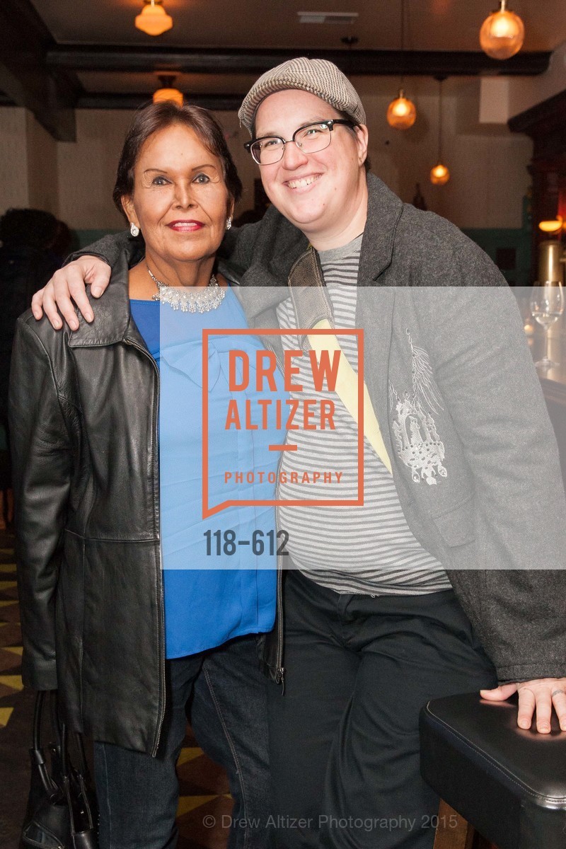Felicia Elizondo, Megan Rohrer, San Francisco Magazine Power Issue, Cafe du Nord. 2174 Market St, December 1st, 2015, Photo #118-612 Felicia Elizondo, Megan Rohrer, Photo #118-612