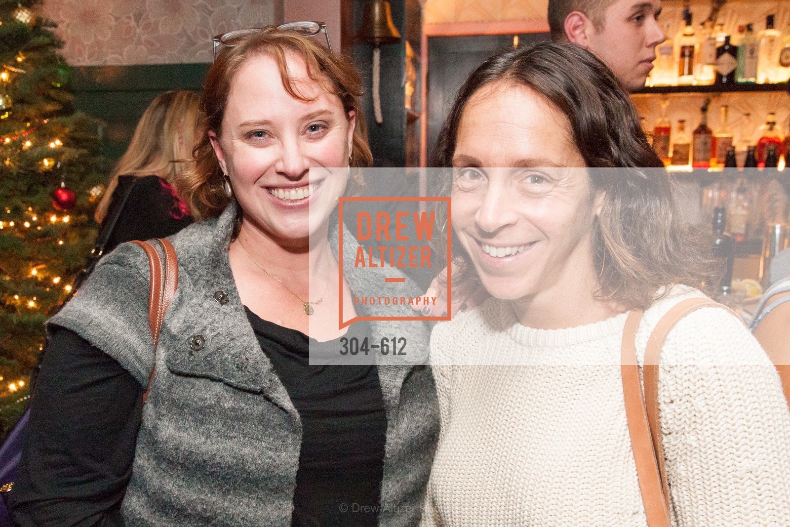 Lindsay Lassman, Rachel Levin, San Francisco Magazine Power Issue, Cafe du Nord. 2174 Market St, December 1st, 2015, Photo #304-612 Lindsay Lassman, Rachel Levin, Photo #304-612