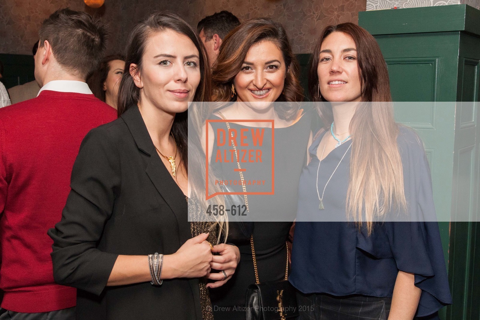 Pinar Aybars, Afag Shukurova, Julia Szendrei, San Francisco Magazine Power Issue, Cafe du Nord. 2174 Market St, December 1st, 2015,Drew Altizer, Drew Altizer Photography, full-service agency, private events, San Francisco photographer, photographer california