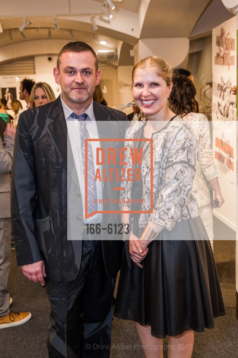 Simon Ungless, Monica Miller, ACADEMY OF ART UNIVERSITY Luncheon to Honor Max and Lubov Azria, US, May 8th, 2013, Photo #166-6123 Simon Ungless, Monica Miller, Photo #166-6123