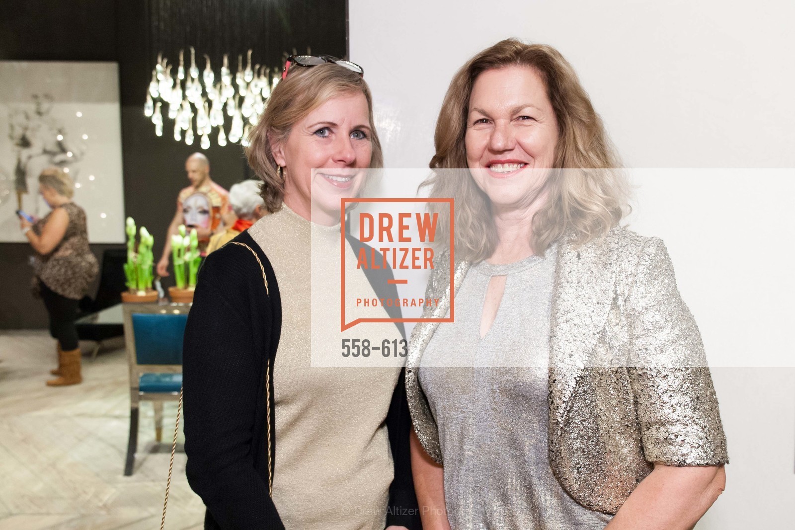 Debbie Collins, Jennifer Razzio, Go Gold ASID Holiday Party, Coup D'etat Showroom. 111 Rhode Island St. #1, December 1st, 2015