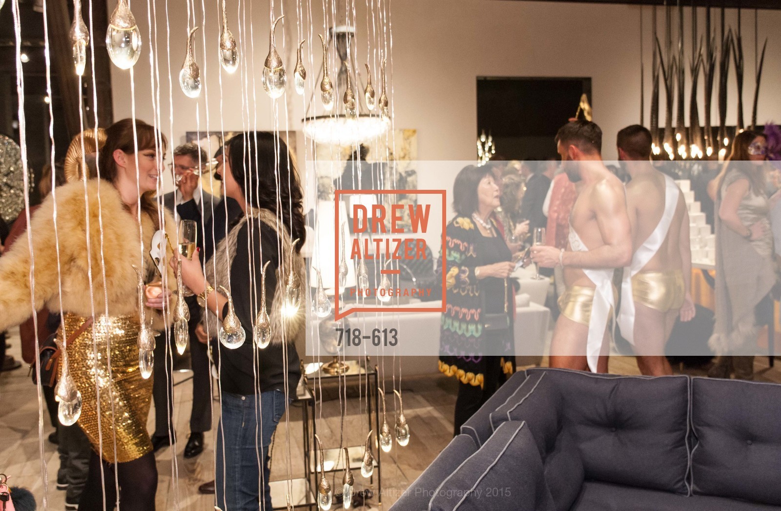 Atmosphere, Go Gold ASID Holiday Party, Coup D'etat Showroom. 111 Rhode Island St. #1, December 1st, 2015