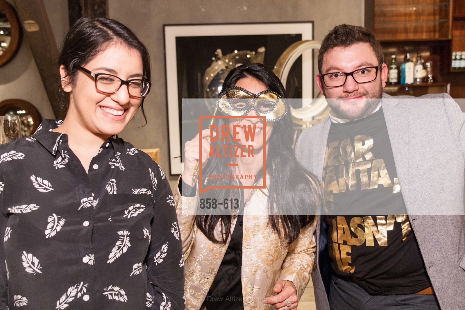 Yagira Galena, Helena Jausas, Edwin Rodriguez, Go Gold ASID Holiday Party, Coup D'etat Showroom. 111 Rhode Island St. #1, December 1st, 2015, Photo #858-613 Yagira Galena, Helena Jausas, Edwin Rodriguez, Photo #858-613
