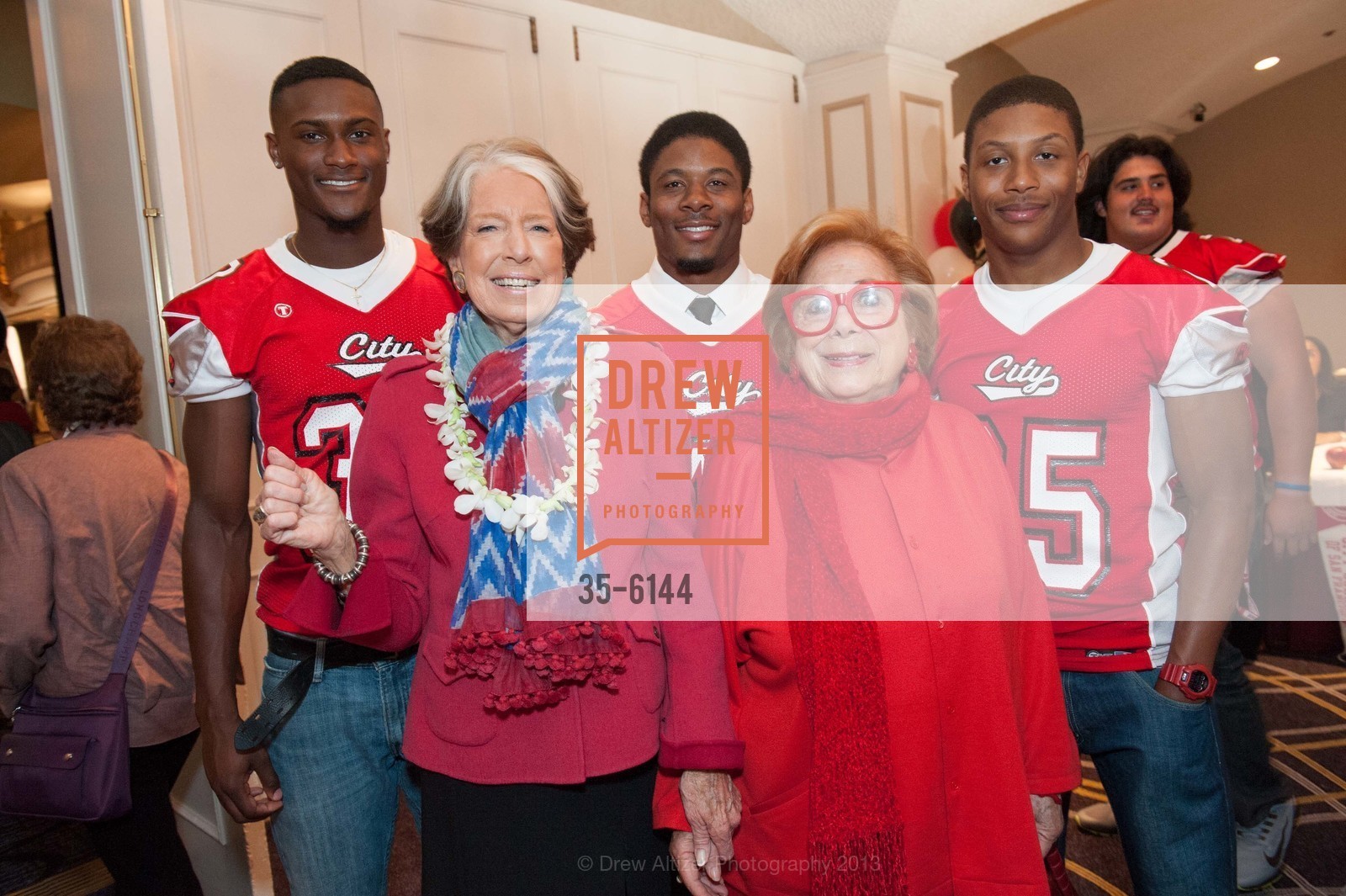 Robert Johnson, Debra Dooley, Adam Harris, Ellen Newman, Kenyatta McGee-Jackson, FOUNDATION OF CITY COLLEGE OF SAN FRANCISCO 9th Basic Skills Luncheon, US, September 24th, 2013, Photo #35-6144 Robert Johnson, Debra Dooley, Adam Harris, Ellen Newman, Kenyatta McGee-Jackson, Photo #35-6144