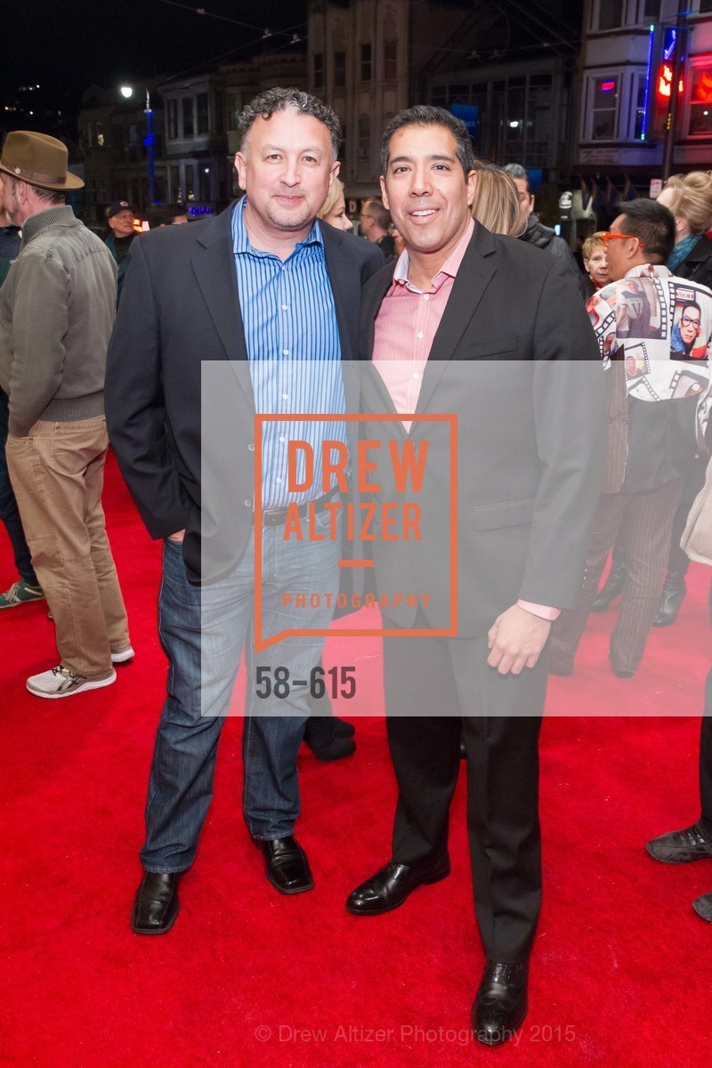 Miguel Bustos, Alex Rivera, Jennifer Siebel Newsom's Castro Screening The Mask You Live In, Castro Theatre. 429 Castro Street, December 2nd, 2015,Drew Altizer, Drew Altizer Photography, full-service agency, private events, San Francisco photographer, photographer california