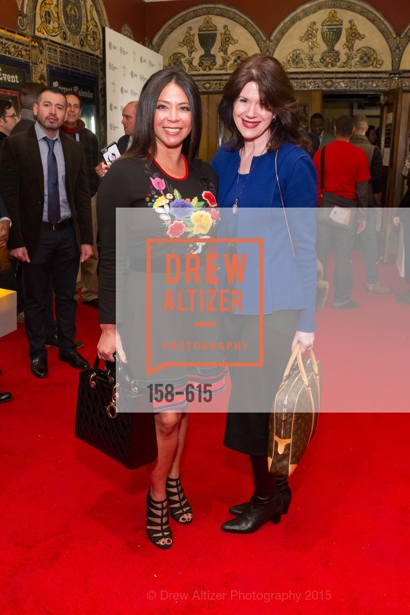 Maria Barrios, Elaine Mellis, Jennifer Siebel Newsom's Castro Screening The Mask You Live In, Castro Theatre. 429 Castro Street, December 2nd, 2015,Drew Altizer, Drew Altizer Photography, full-service agency, private events, San Francisco photographer, photographer california