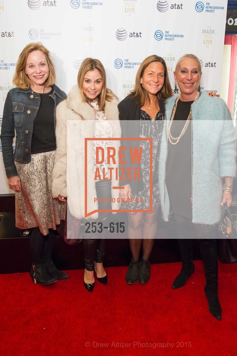 Janice Zakin, Monica Potter, Marcy Brant, Betsy Linder, Jennifer Siebel Newsom's Castro Screening The Mask You Live In, Castro Theatre. 429 Castro Street, December 2nd, 2015,Drew Altizer, Drew Altizer Photography, full-service agency, private events, San Francisco photographer, photographer california