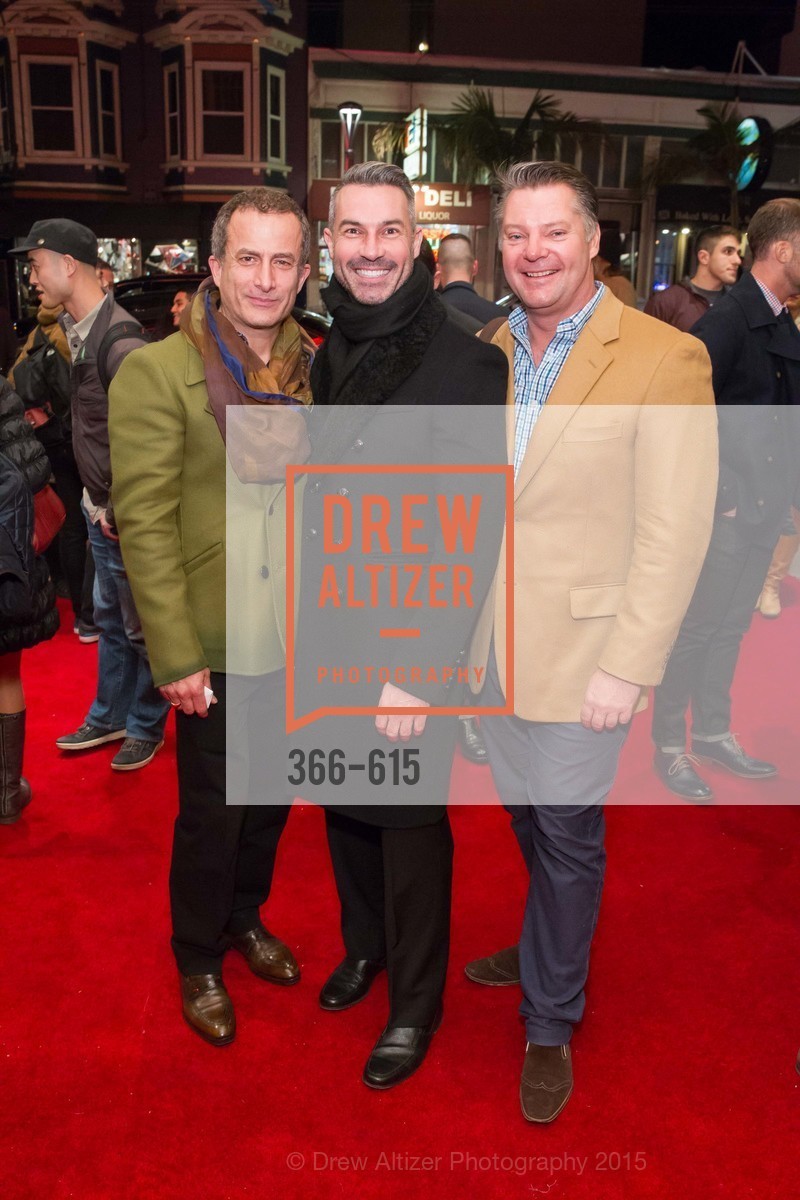 Jorge Maumer, Jerome Molles, Andreas Rippell, Jennifer Siebel Newsom's Castro Screening The Mask You Live In, Castro Theatre. 429 Castro Street, December 2nd, 2015,Drew Altizer, Drew Altizer Photography, full-service agency, private events, San Francisco photographer, photographer california