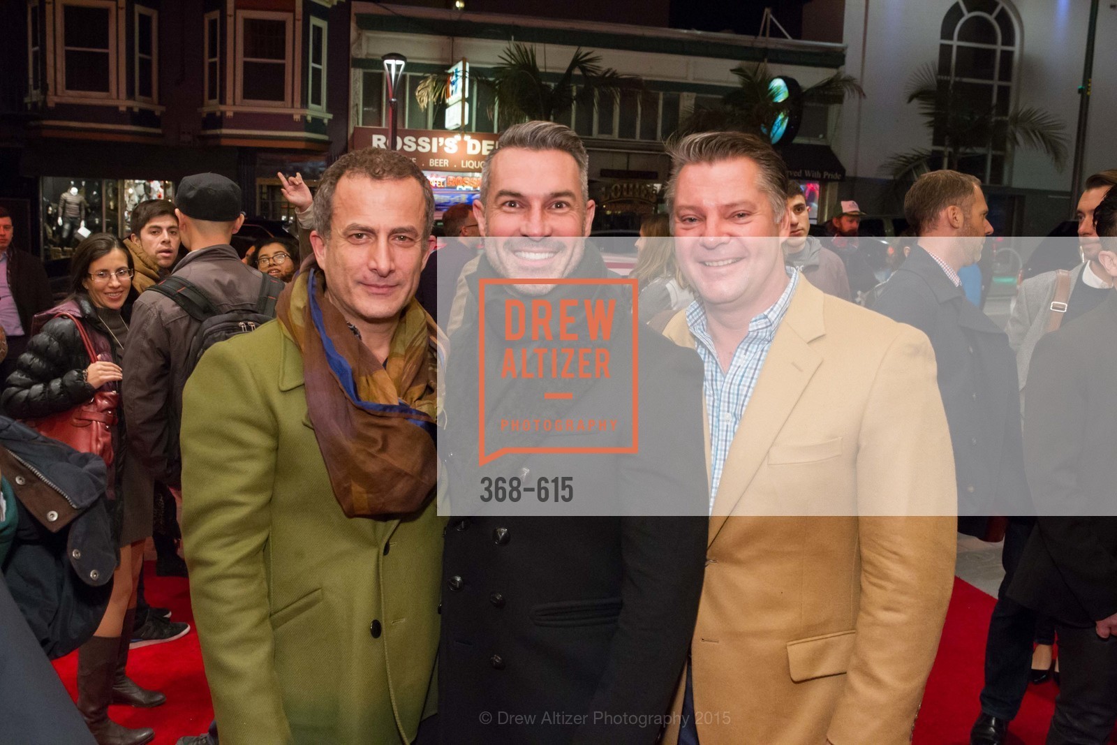 Jorge Maumer, Jerome Molles, Andreas Rippell, Jennifer Siebel Newsom's Castro Screening The Mask You Live In, Castro Theatre. 429 Castro Street, December 2nd, 2015,Drew Altizer, Drew Altizer Photography, full-service event agency, private events, San Francisco photographer, photographer California