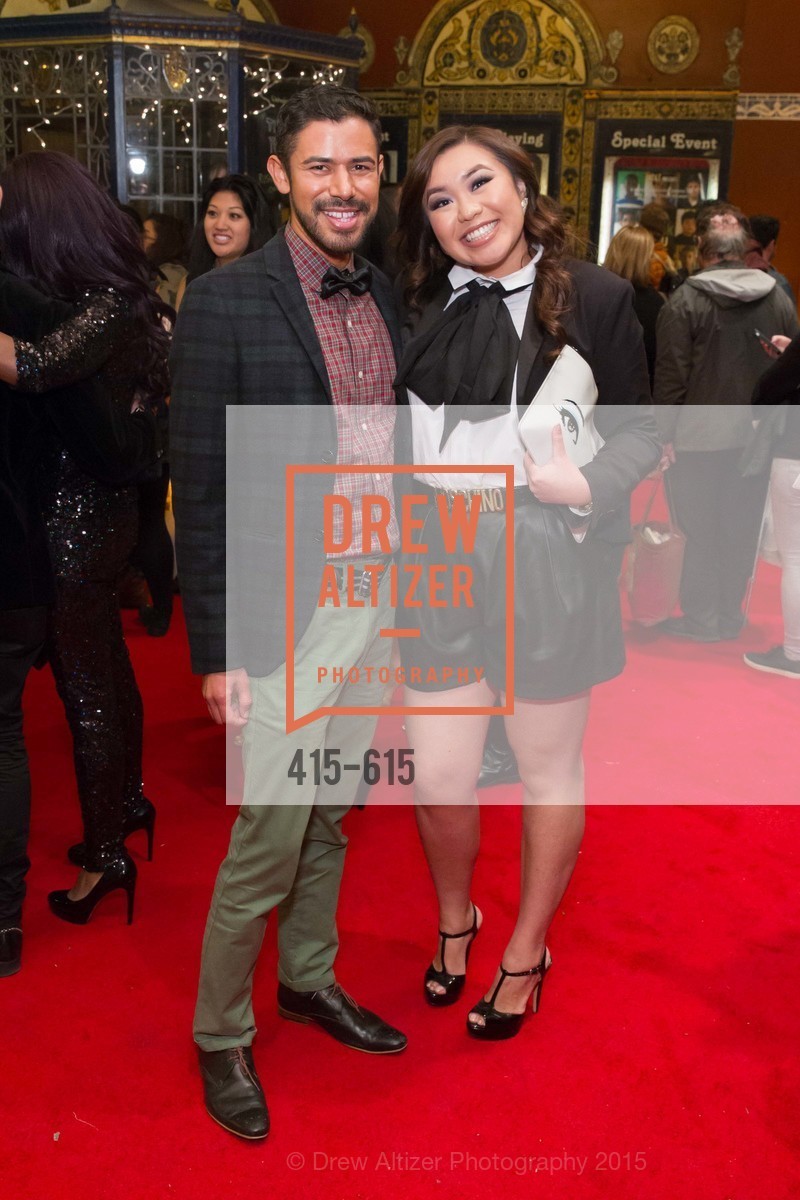 Roberto Garcia, Cindy Situ, Jennifer Siebel Newsom's Castro Screening The Mask You Live In, Castro Theatre. 429 Castro Street, December 2nd, 2015,Drew Altizer, Drew Altizer Photography, full-service agency, private events, San Francisco photographer, photographer california