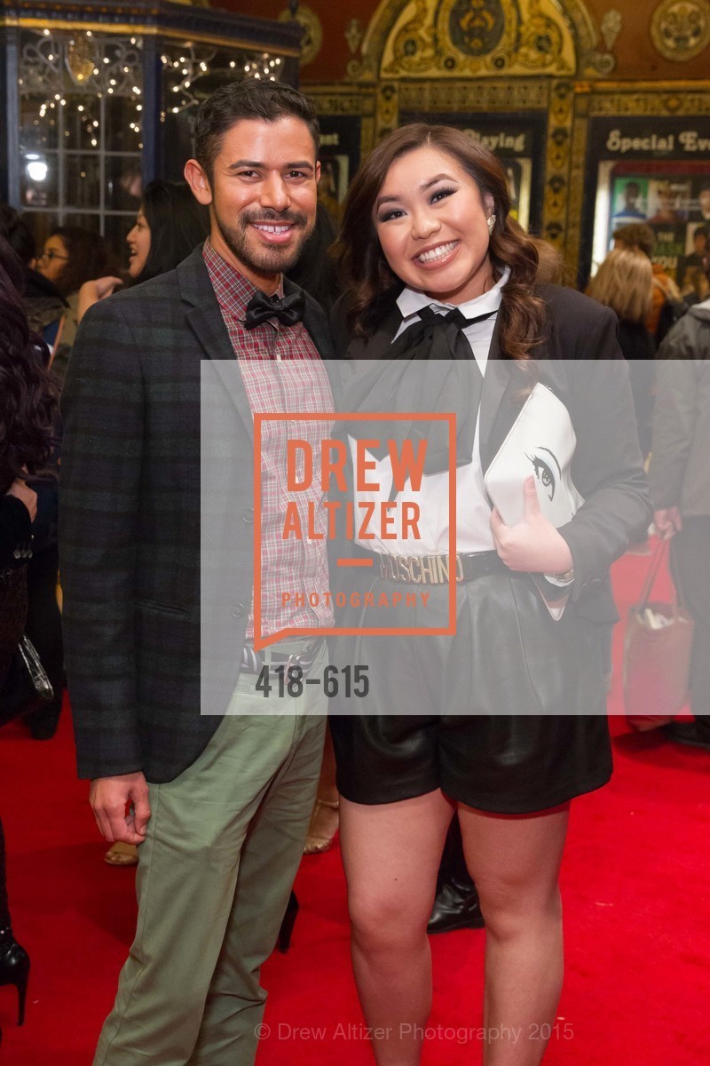 Roberto Garcia, Cindy Situ, Jennifer Siebel Newsom's Castro Screening The Mask You Live In, Castro Theatre. 429 Castro Street, December 2nd, 2015,Drew Altizer, Drew Altizer Photography, full-service event agency, private events, San Francisco photographer, photographer California
