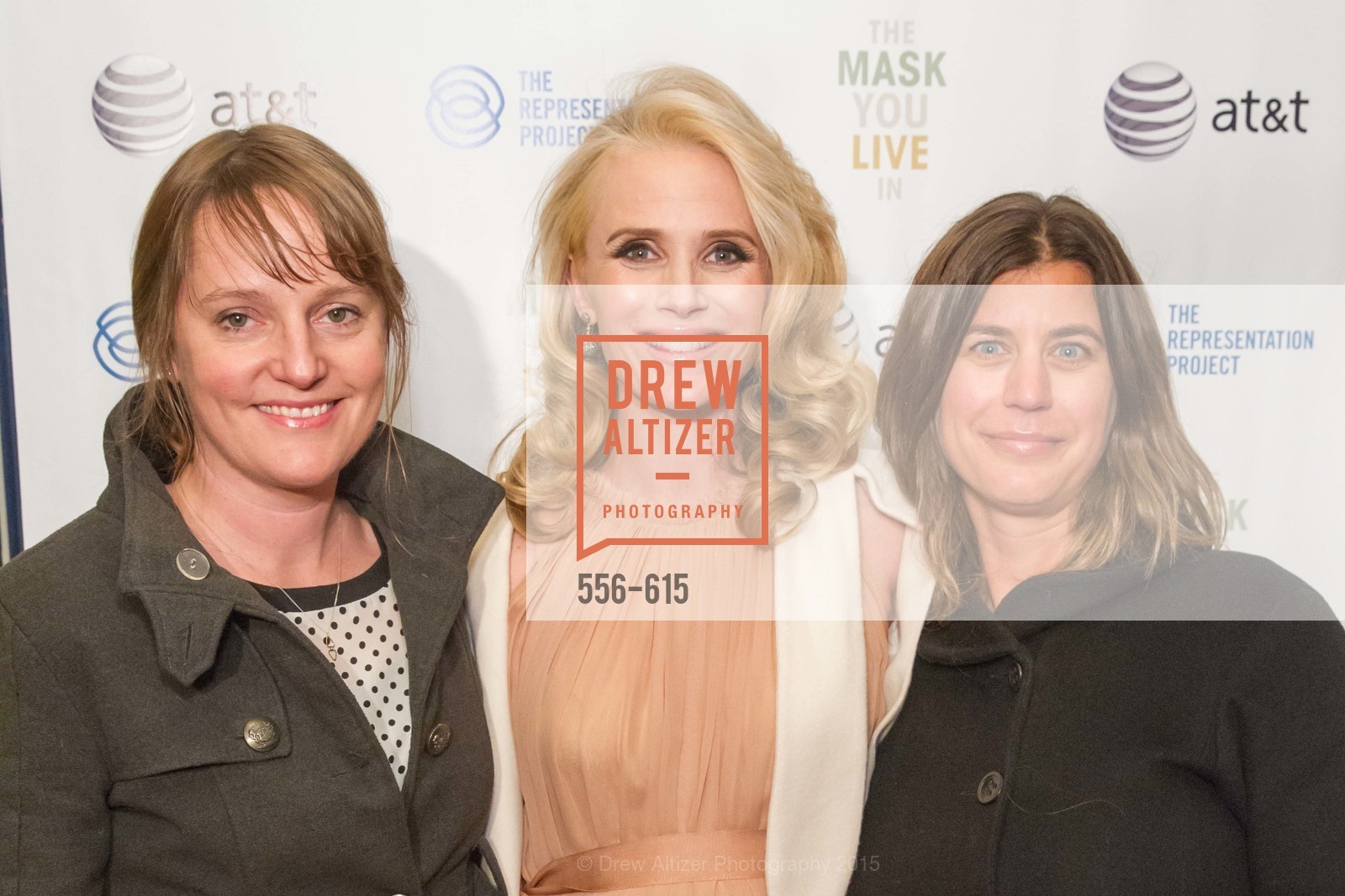 Jessica Congdon, Jennifer Siebel Newsom, Jessica Anthony, Jennifer Siebel Newsom's Castro Screening The Mask You Live In, Castro Theatre. 429 Castro Street, December 2nd, 2015, Photo #556-615 Jessica Congdon, Jennifer Siebel Newsom, Jessica Anthony, Photo #556-615