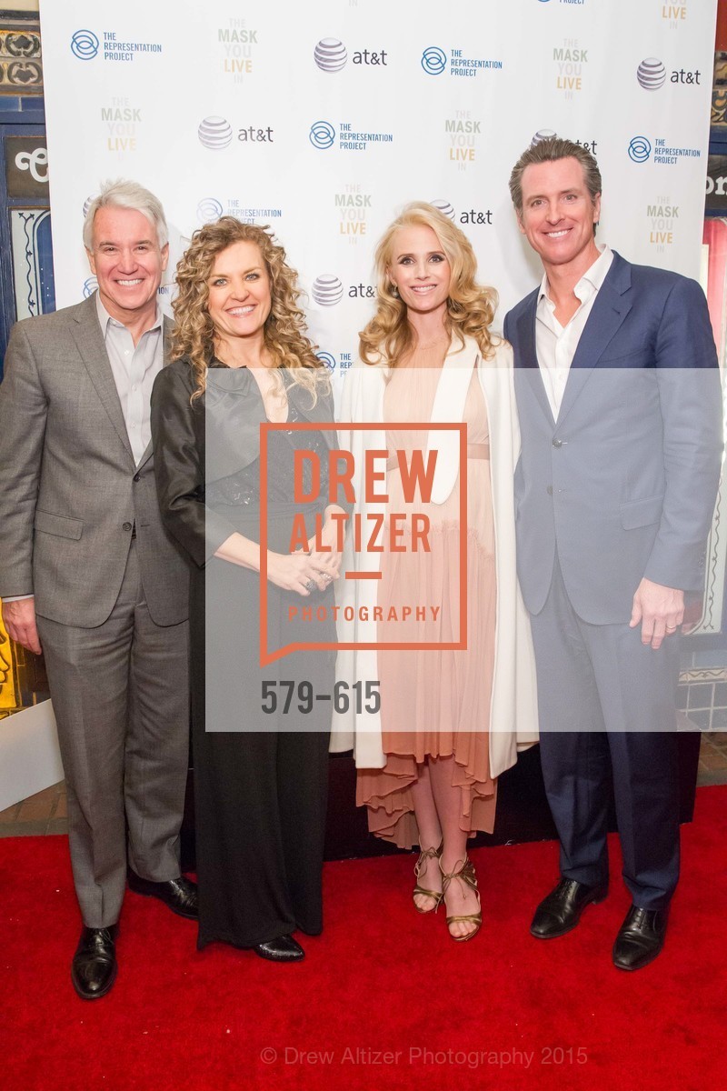 George Gascon, Fabiola Gascon, Jennifer Siebel Newsom, Gavin Newsom, Photo #579-615