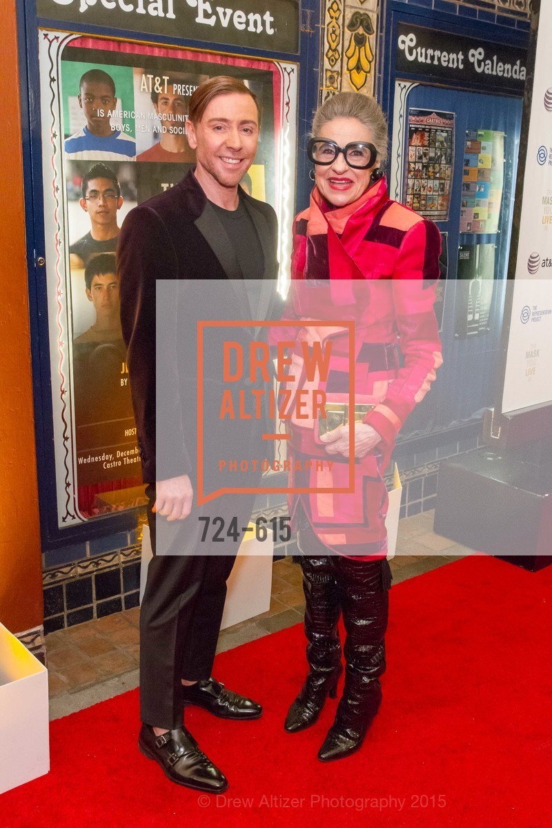 Mark Rhoades, Joy Venturini Bianchi, Jennifer Siebel Newsom's Castro Screening The Mask You Live In, Castro Theatre. 429 Castro Street, December 2nd, 2015,Drew Altizer, Drew Altizer Photography, full-service agency, private events, San Francisco photographer, photographer california