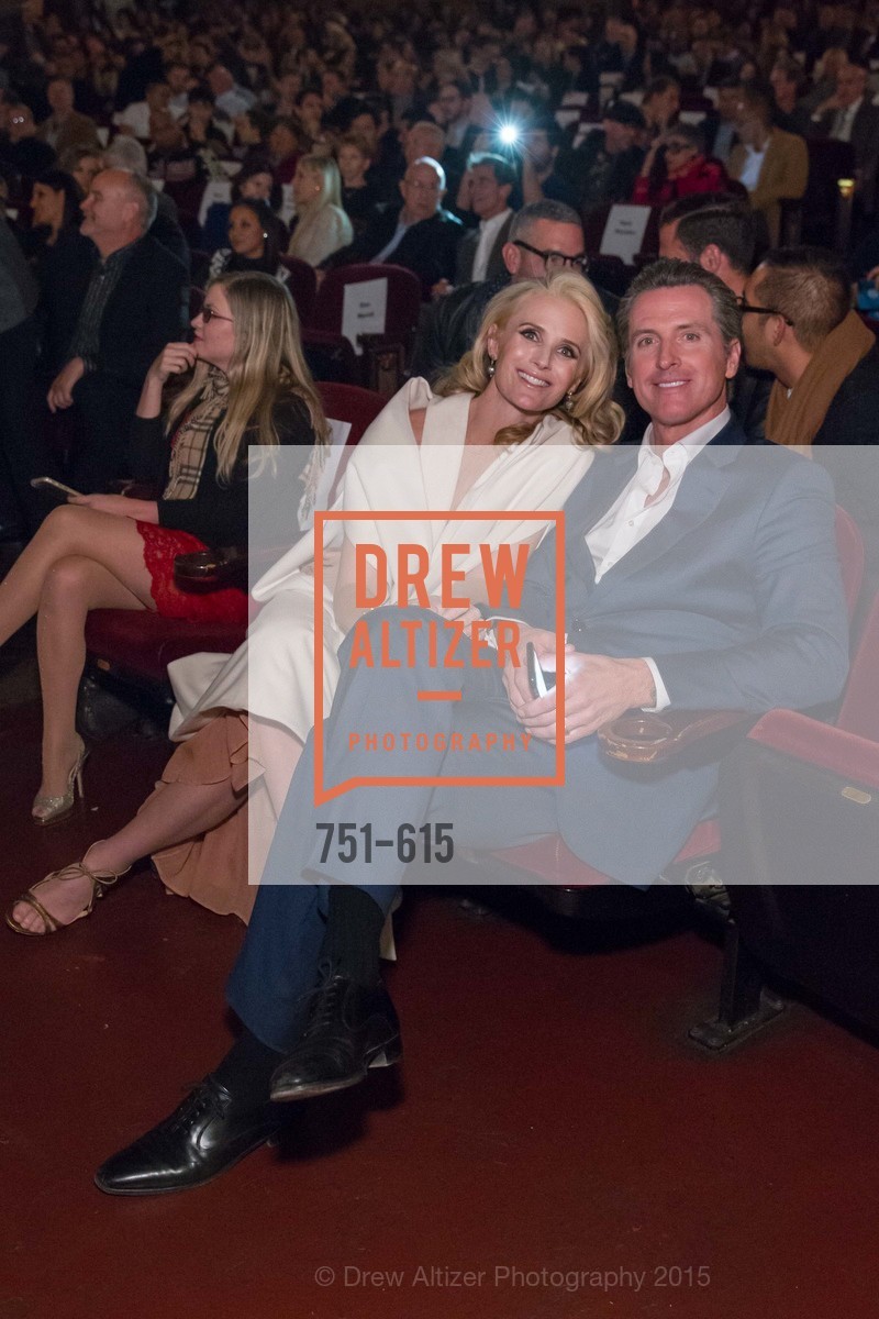 Jennifer Siebel Newsom, Gavin Newsom, Jennifer Siebel Newsom's Castro Screening The Mask You Live In, Castro Theatre. 429 Castro Street, December 2nd, 2015,Drew Altizer, Drew Altizer Photography, full-service agency, private events, San Francisco photographer, photographer california