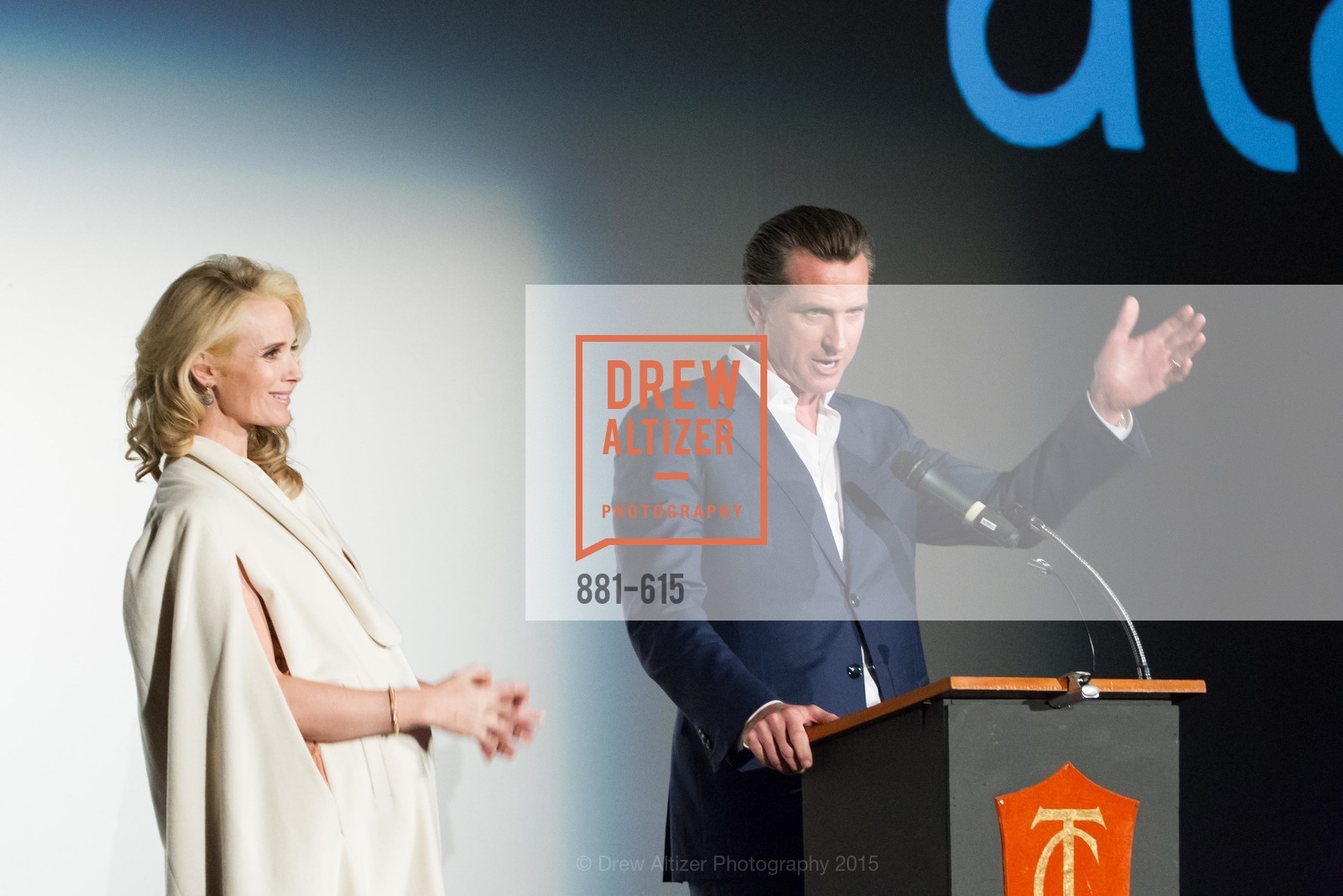 Jennifer Siebel Newsom, Gavin Newsom, Jennifer Siebel Newsom's Castro Screening The Mask You Live In, Castro Theatre. 429 Castro Street, December 2nd, 2015,Drew Altizer, Drew Altizer Photography, full-service agency, private events, San Francisco photographer, photographer california