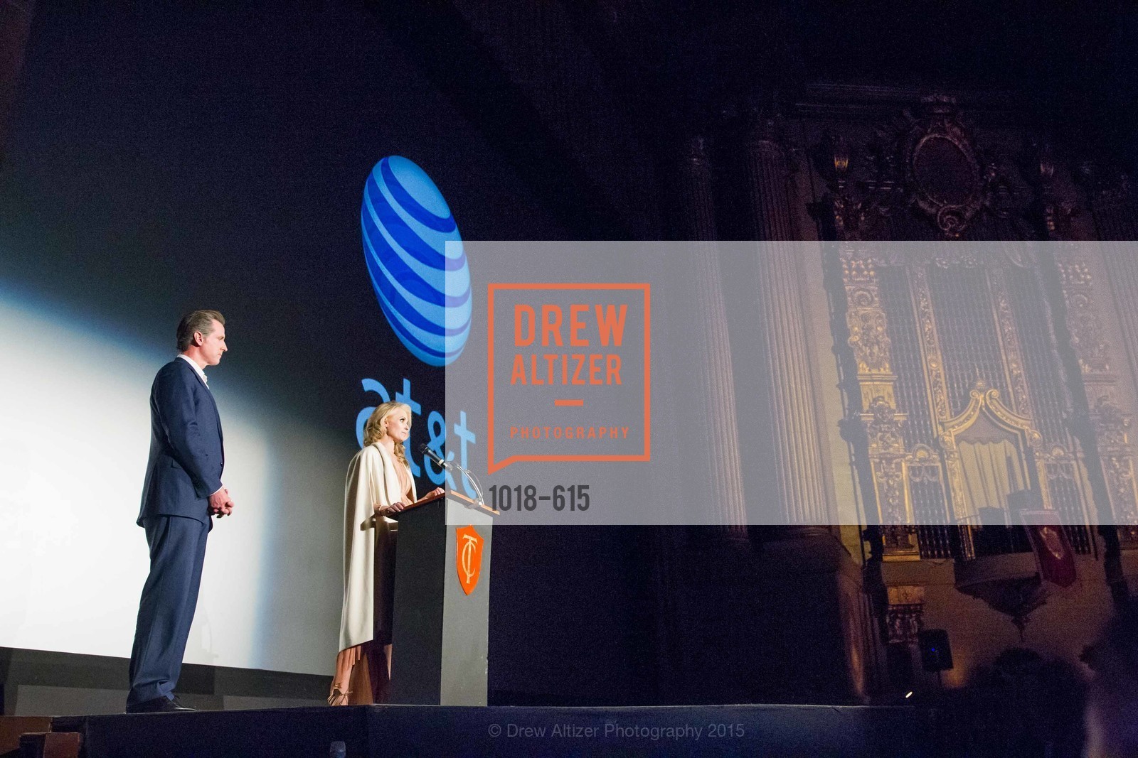 Gavin Newsom, Jennifer Siebel Newsom, Jennifer Siebel Newsom's Castro Screening The Mask You Live In, Castro Theatre. 429 Castro Street, December 2nd, 2015,Drew Altizer, Drew Altizer Photography, full-service agency, private events, San Francisco photographer, photographer california