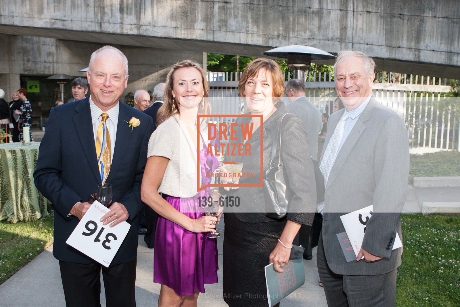 David Popelka, Beth Swift, Caroline Sjostedt, Rich Runswick, UC Berkeley Art Museum and Pacific Film Archive Gala 2013, US, May 7th, 2013, Photo #139-6150 David Popelka, Beth Swift, Caroline Sjostedt, Rich Runswick, Photo #139-6150
