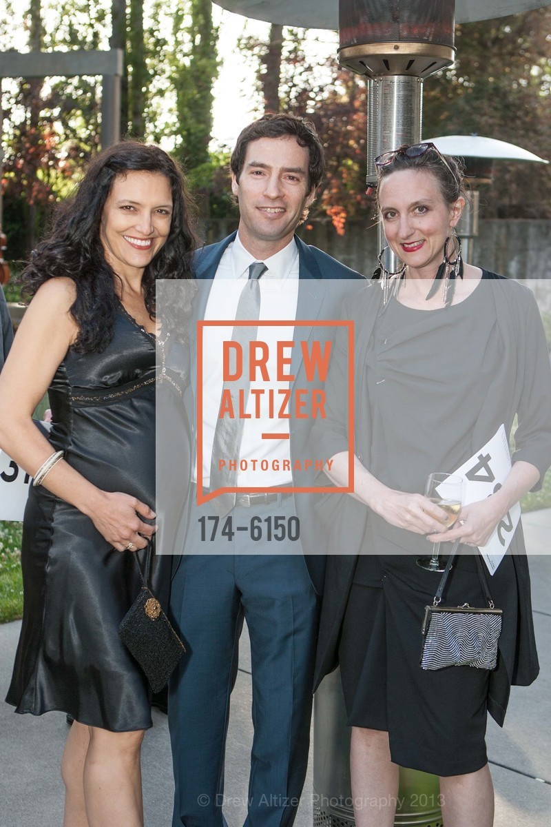 Kimberly Johansson, Tim Veitzer, Jasmine Moorhead, UC Berkeley Art Museum and Pacific Film Archive Gala 2013, US, May 7th, 2013, Photo #174-6150 Kimberly Johansson, Tim Veitzer, Jasmine Moorhead, Photo #174-6150