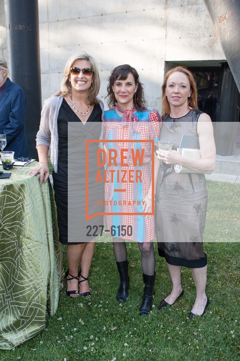 Katrina Traywick, Anne Marxer, Leigh Wells, UC Berkeley Art Museum and Pacific Film Archive Gala 2013, US, May 7th, 2013, Photo #227-6150 Katrina Traywick, Anne Marxer, Leigh Wells, Photo #227-6150