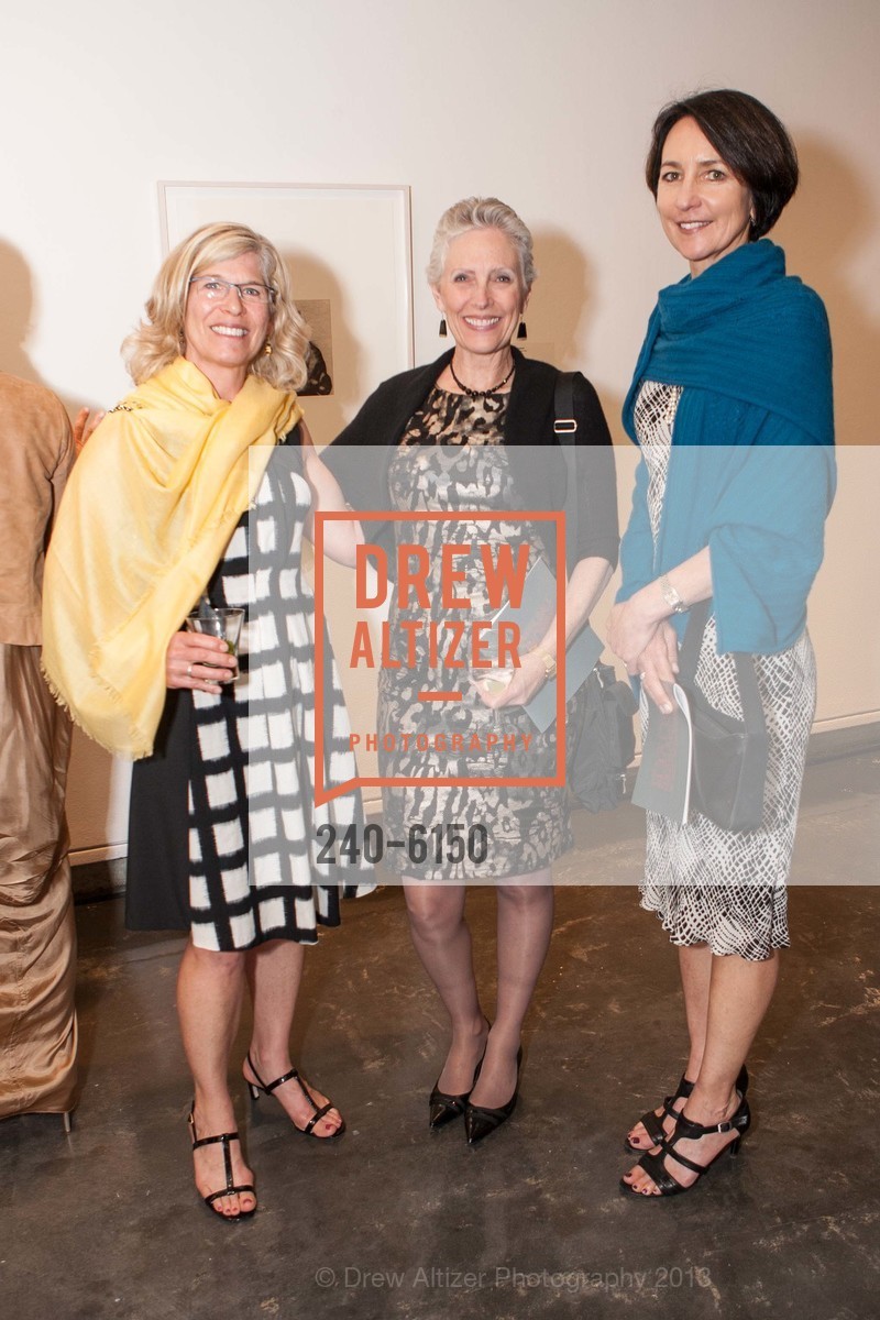 Janet Moody McMurtry, Jennifer Wolch, Lynn Clarence, UC Berkeley Art Museum and Pacific Film Archive Gala 2013, US, May 7th, 2013, Photo #240-6150 Janet Moody McMurtry, Jennifer Wolch, Lynn Clarence, Photo #240-6150
