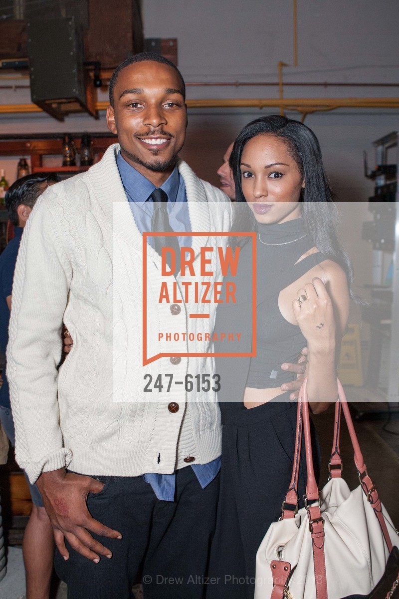 Isaac Jackson, Khalilah Brackeen, JE MODEL 10 Year Anniversary Party, US, August 27th, 2013, Photo #247-6153 Isaac Jackson, Khalilah Brackeen, Photo #247-6153