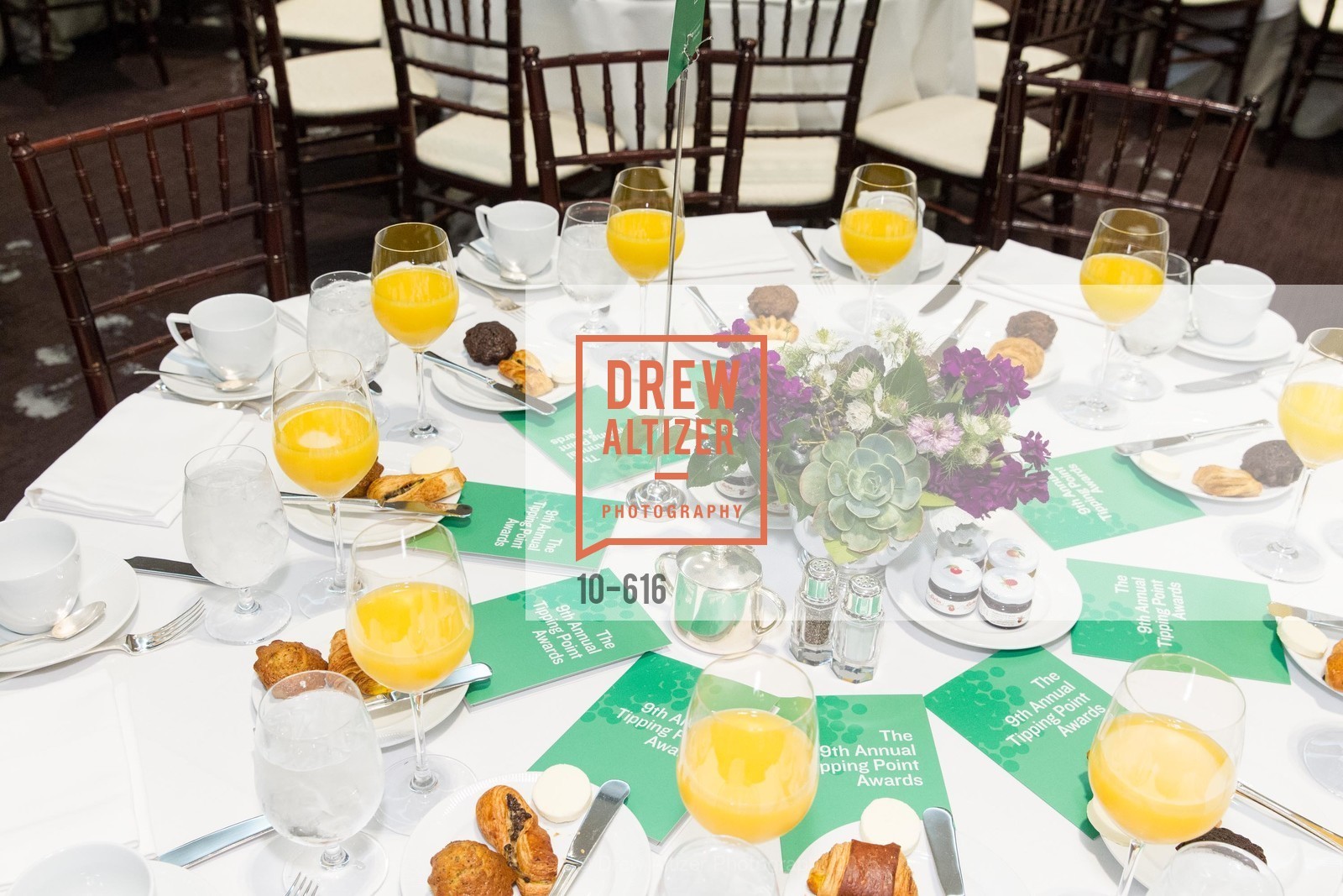 Atmosphere, Tipping Point's 2015 Breakfast, St. Regis. 125 3rd St, December 3rd, 2015,Drew Altizer, Drew Altizer Photography, full-service agency, private events, San Francisco photographer, photographer california