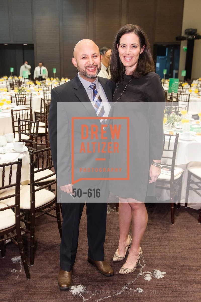 Nick Arevalo, Katy Congdon Williams, Tipping Point's 2015 Breakfast, St. Regis. 125 3rd St, December 3rd, 2015, Photo #50-616 Nick Arevalo, Katy Congdon Williams, Photo #50-616