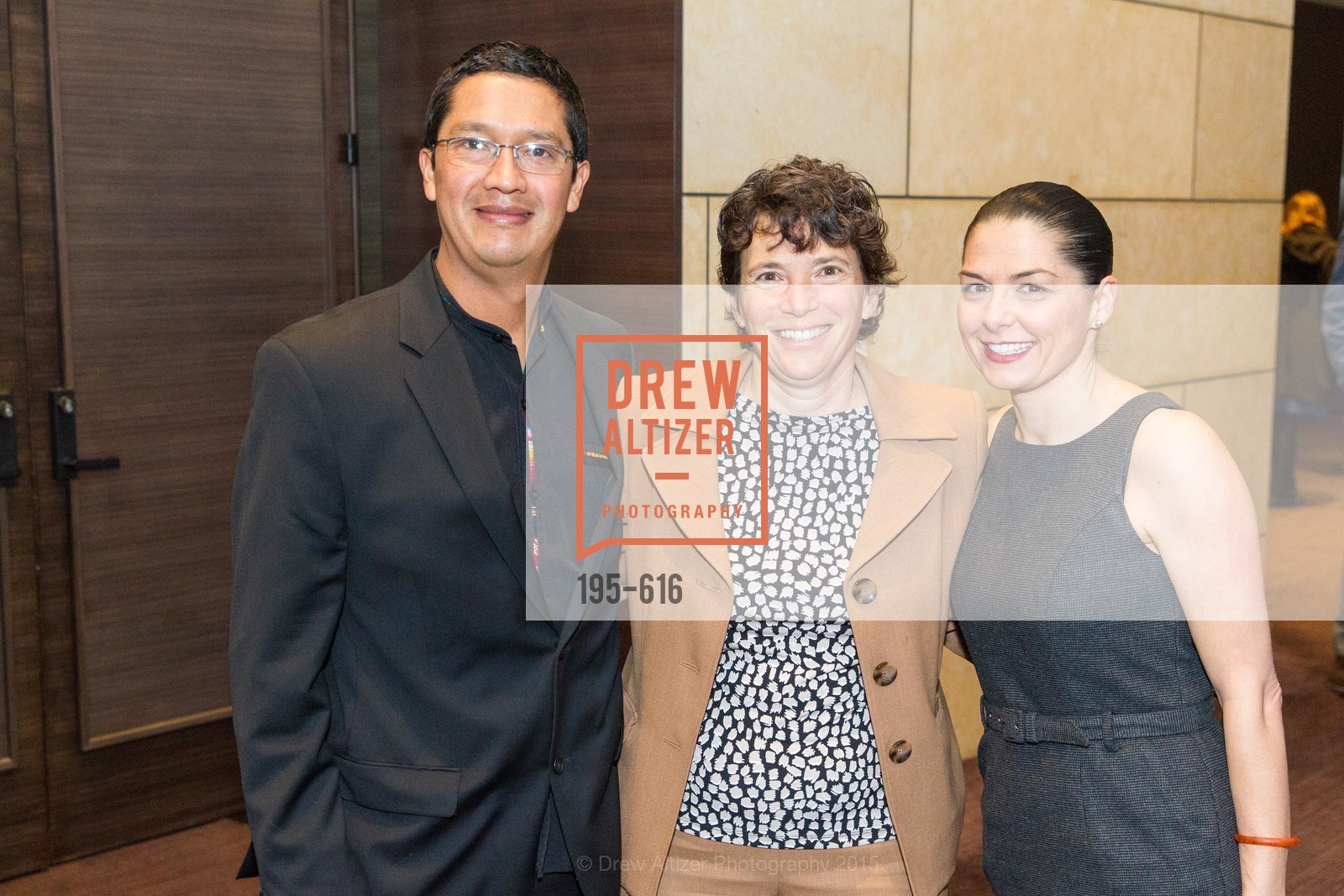 Omar Carrera, Alissa Friedman, Karina Barredo, Tipping Point's 2015 Breakfast, St. Regis. 125 3rd St, December 3rd, 2015, Photo #195-616 Omar Carrera, Alissa Friedman, Karina Barredo, Photo #195-616