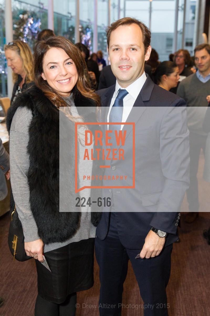 Christina Guevarra, Mick McGuire, Tipping Point's 2015 Breakfast, St. Regis. 125 3rd St, December 3rd, 2015, Photo #224-616 Christina Guevarra, Mick McGuire, Photo #224-616