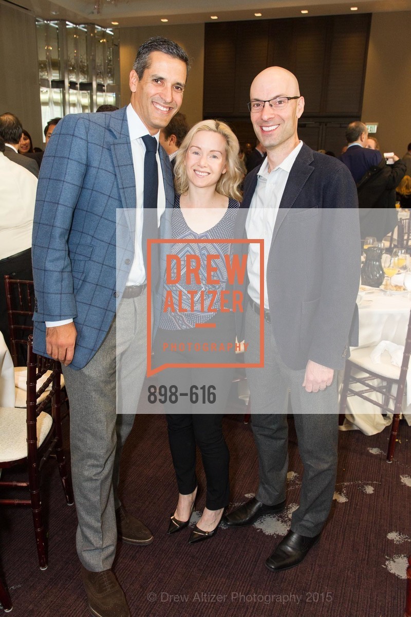 Wyatt Gruber, Tina Bou-Saba, David Bou-Saba, Tipping Point's 2015 Breakfast, St. Regis. 125 3rd St, December 3rd, 2015, Photo #898-616 Wyatt Gruber, Tina Bou-Saba, David Bou-Saba, Photo #898-616