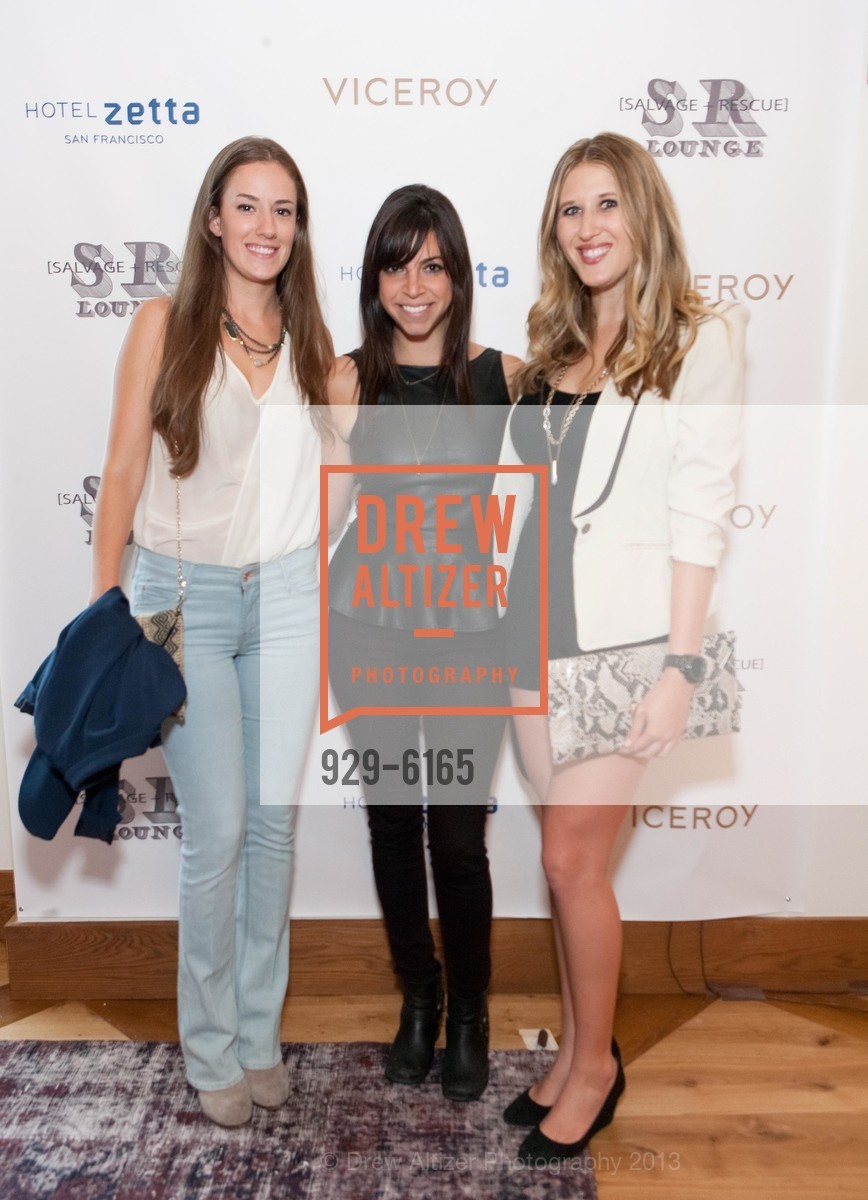 Morgan Elliott, Hannah Levin, Megan Fish, HOTEL ZETTA Grand Opening Celebration, US, June 6th, 2013, Photo #929-6165 Morgan Elliott, Hannah Levin, Megan Fish, Photo #929-6165