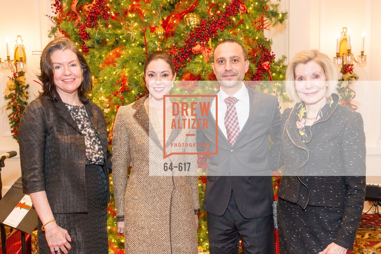 Elizabeth Birka-White, Marybeth Lamotte, Gabriele Delmonaco, Boy's & Girls' Towns of Italy Holiday Luncheon, The Olympic Club. 524 Post Street, December 3rd, 2015,Drew Altizer, Drew Altizer Photography, full-service agency, private events, San Francisco photographer, photographer california