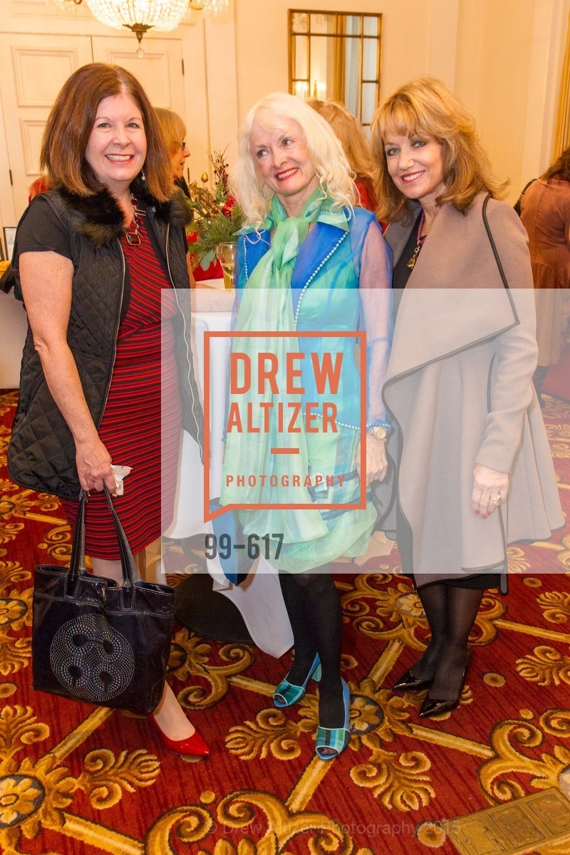 Trish Hurst, Andi Balo Espina, Joanie Girouard, Boy's & Girls' Towns of Italy Holiday Luncheon, The Olympic Club. 524 Post Street, December 3rd, 2015,Drew Altizer, Drew Altizer Photography, full-service agency, private events, San Francisco photographer, photographer california