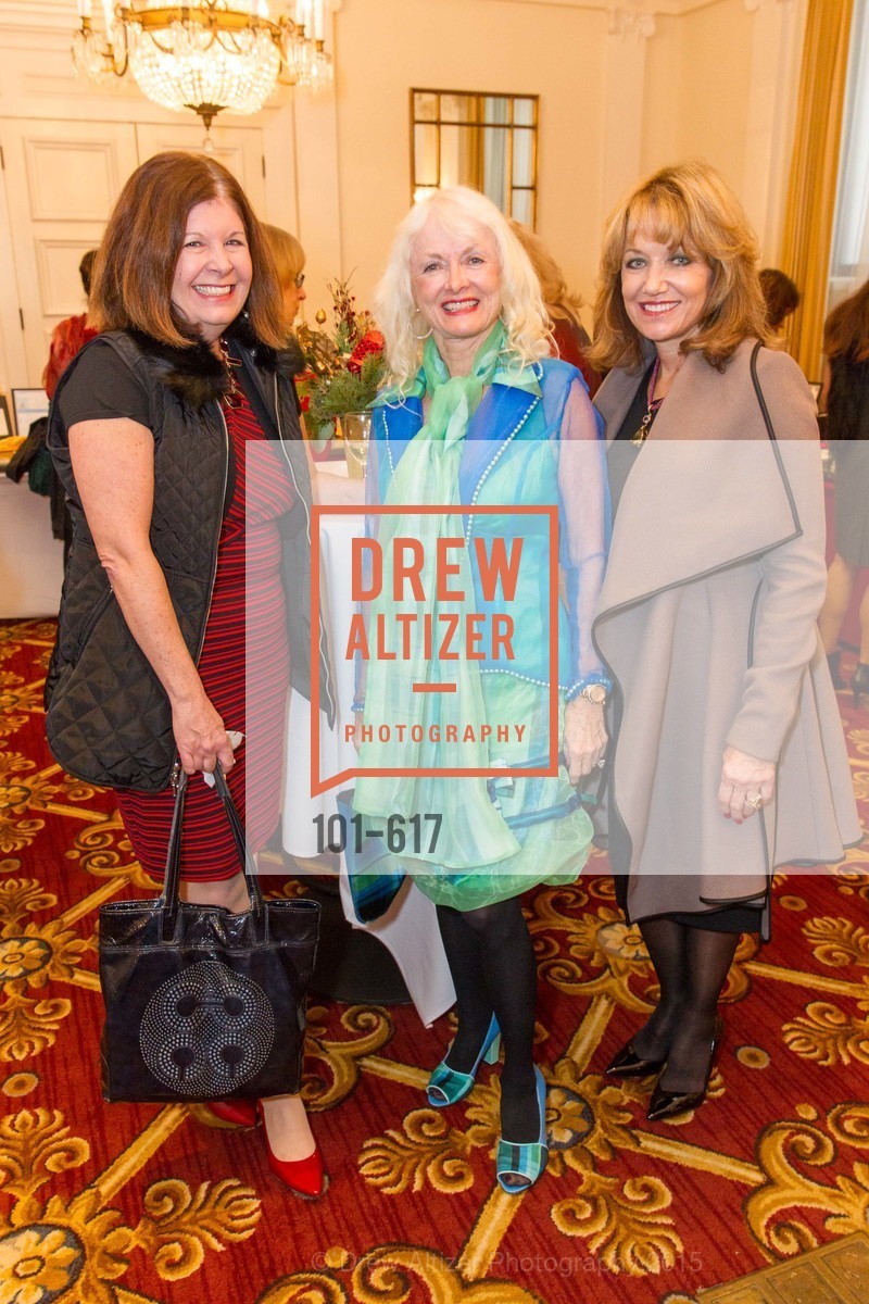 Trish Hurst, Andi Balo Espina, Joanie Girouard, Boy's & Girls' Towns of Italy Holiday Luncheon, The Olympic Club. 524 Post Street, December 3rd, 2015,Drew Altizer, Drew Altizer Photography, full-service agency, private events, San Francisco photographer, photographer california