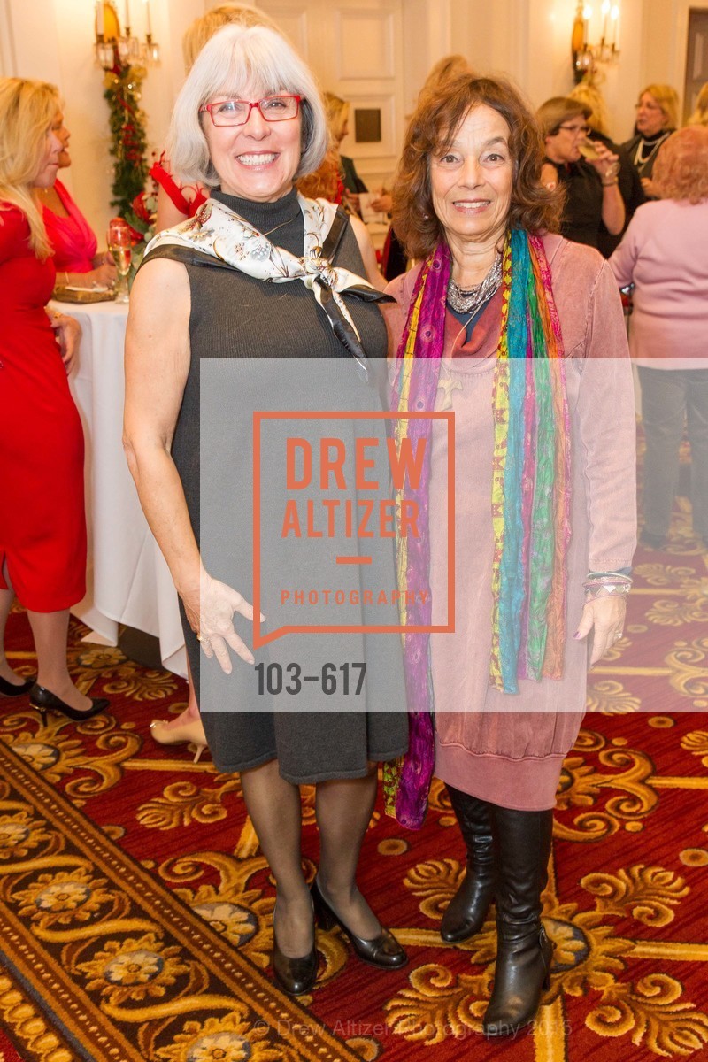 Carol Boyd, Susan Galindo, Boy's & Girls' Towns of Italy Holiday Luncheon, The Olympic Club. 524 Post Street, December 3rd, 2015, Photo #103-617 Carol Boyd, Susan Galindo, Photo #103-617