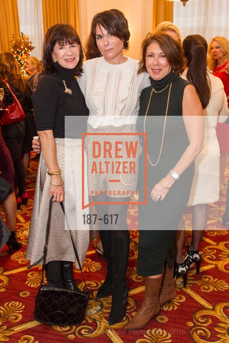 Pam McBain, Debbi DiMaggio, Cynthia Karasik, Boy's & Girls' Towns of Italy Holiday Luncheon, The Olympic Club. 524 Post Street, December 3rd, 2015,Drew Altizer, Drew Altizer Photography, full-service agency, private events, San Francisco photographer, photographer california